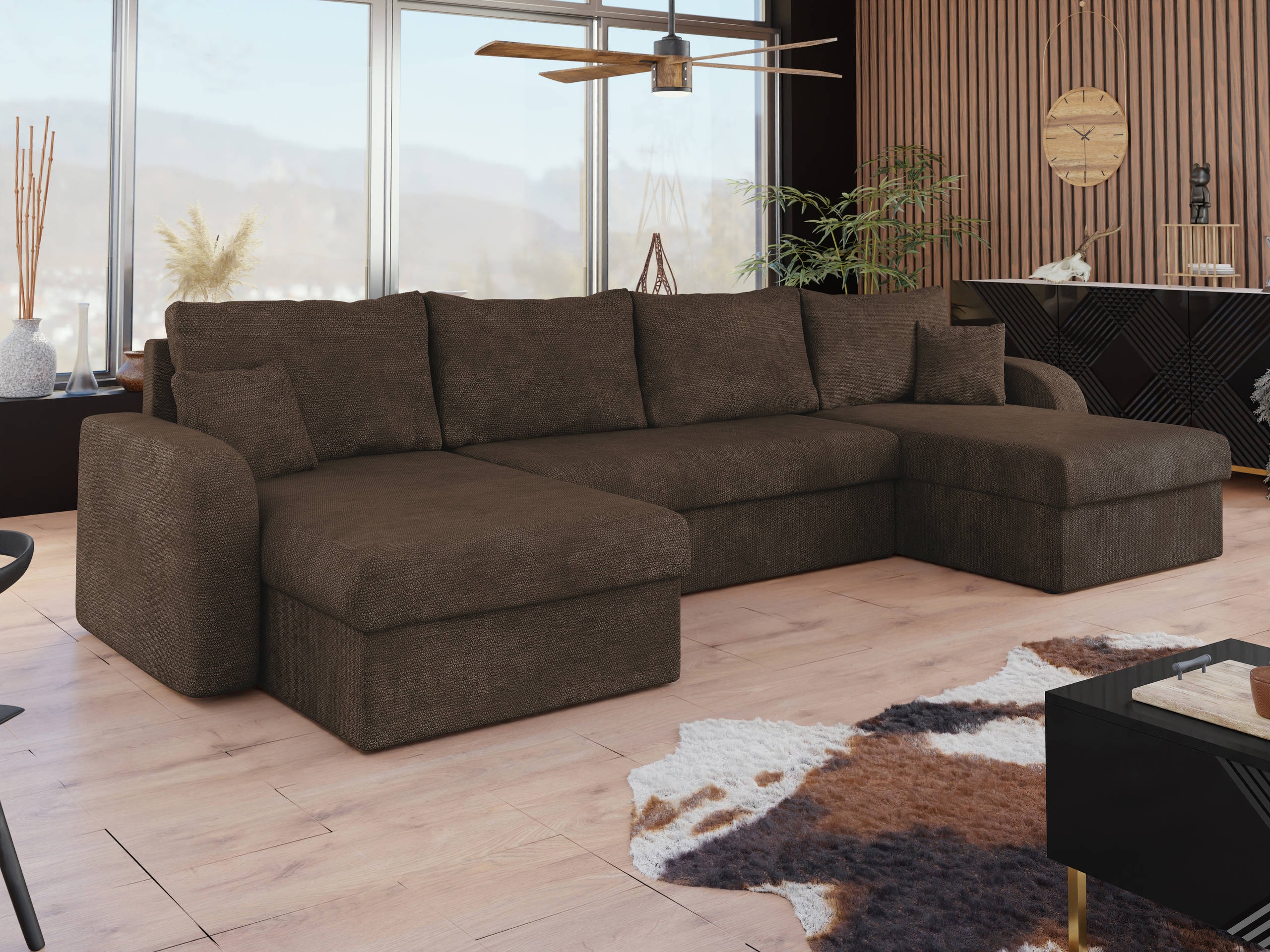 Corner sofa Comfivo Melissa III (Lumo 40)