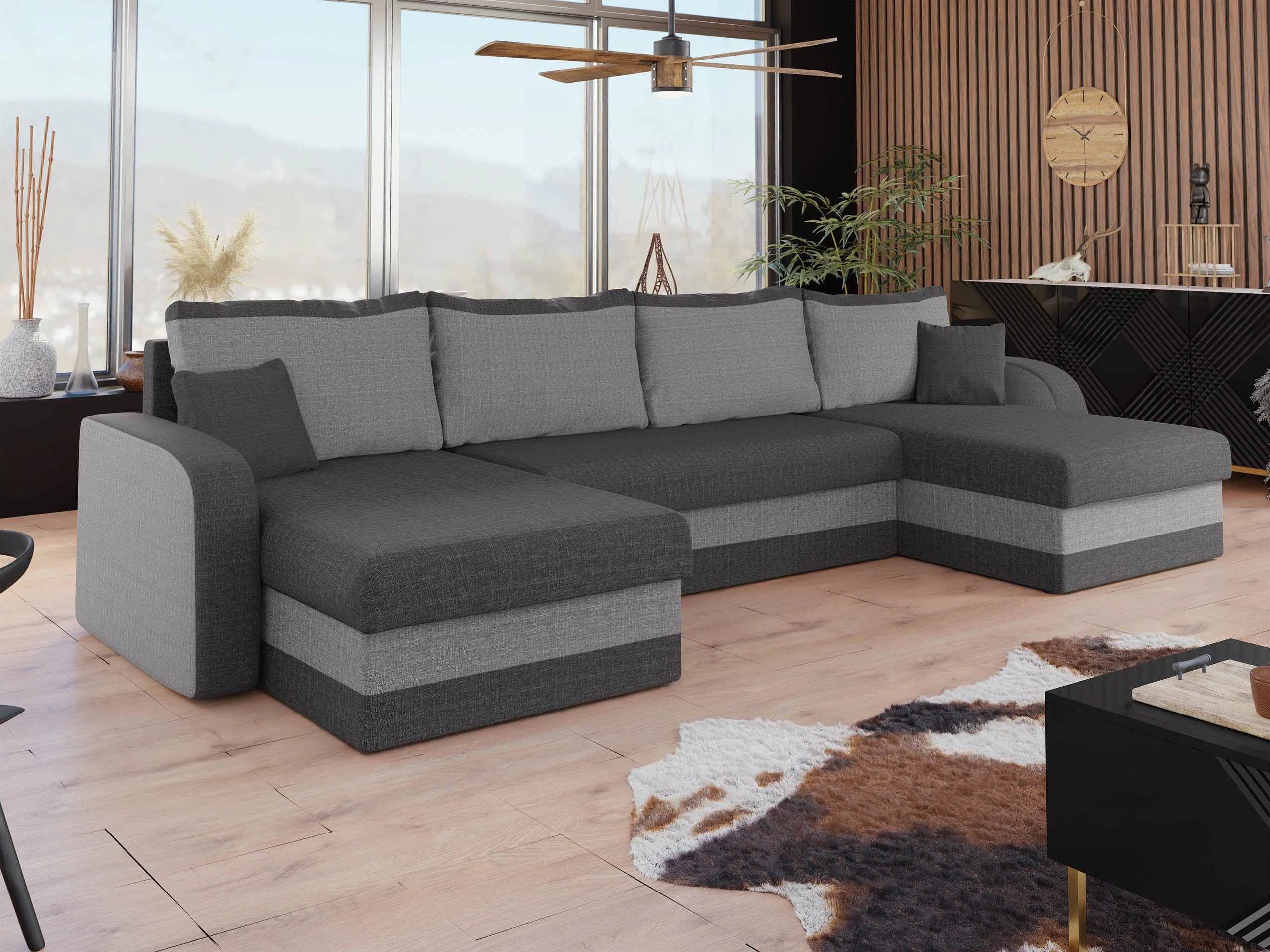 Corner sofa Comfivo Melissa III (Lux 06 + Lux 05)