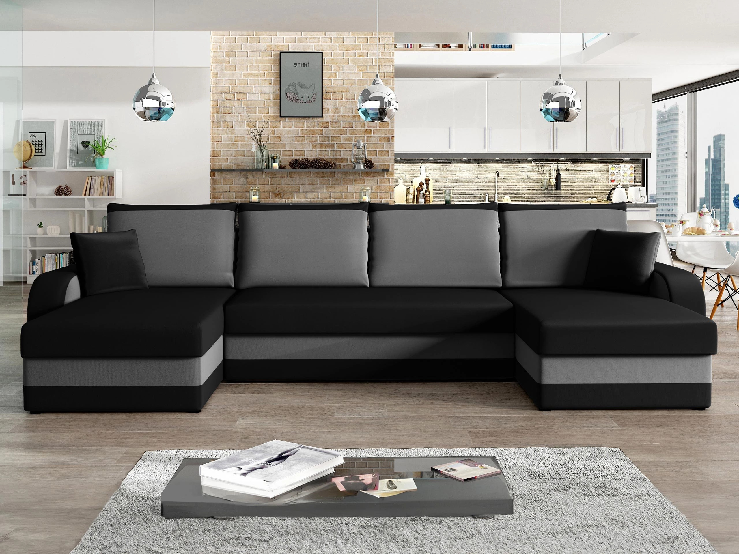 Corner sofa Comfivo Melissa III (Manila 18 + Manila 16)