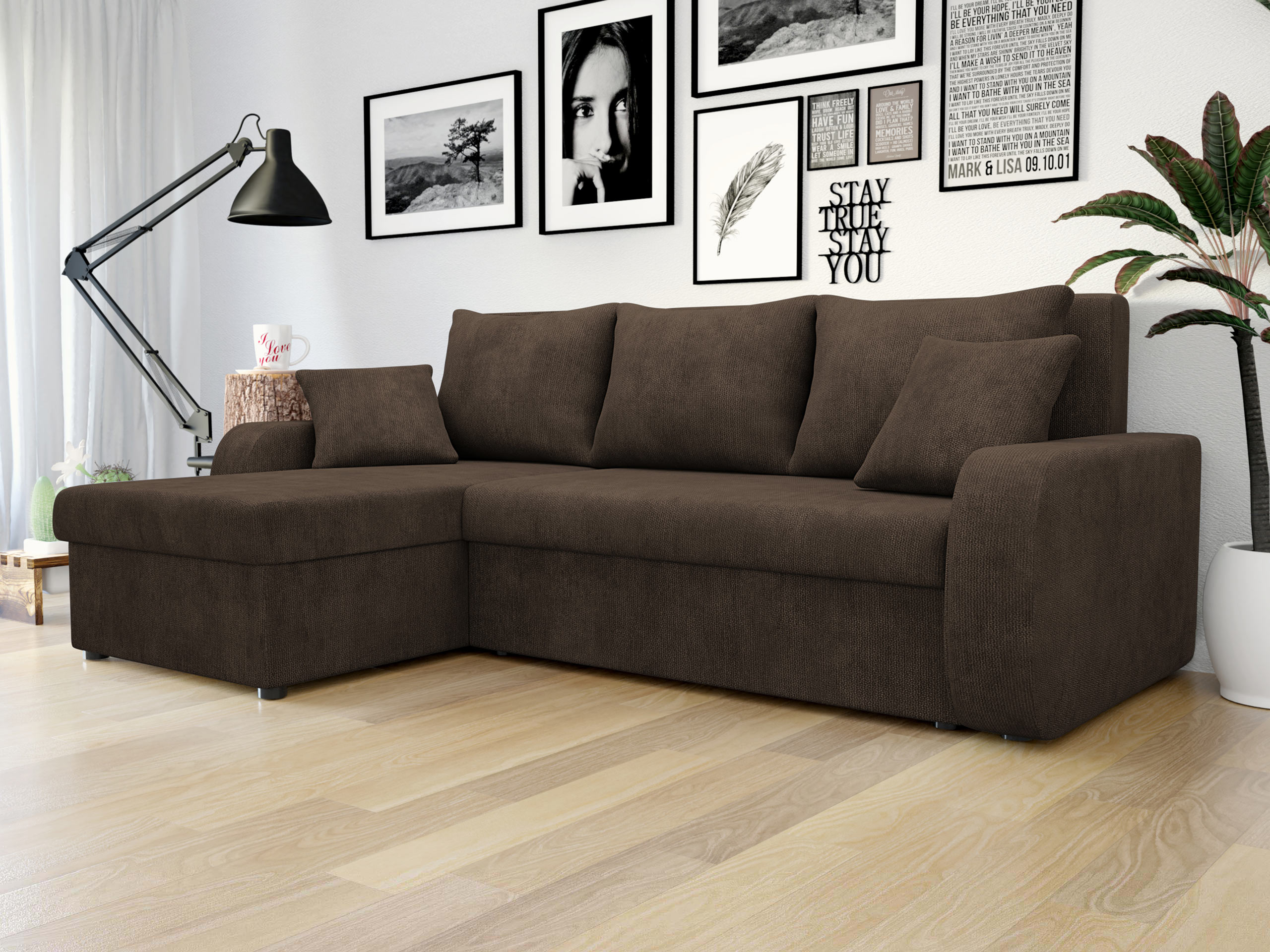 Corner sofa Comfivo Melissa (Lumo 40)