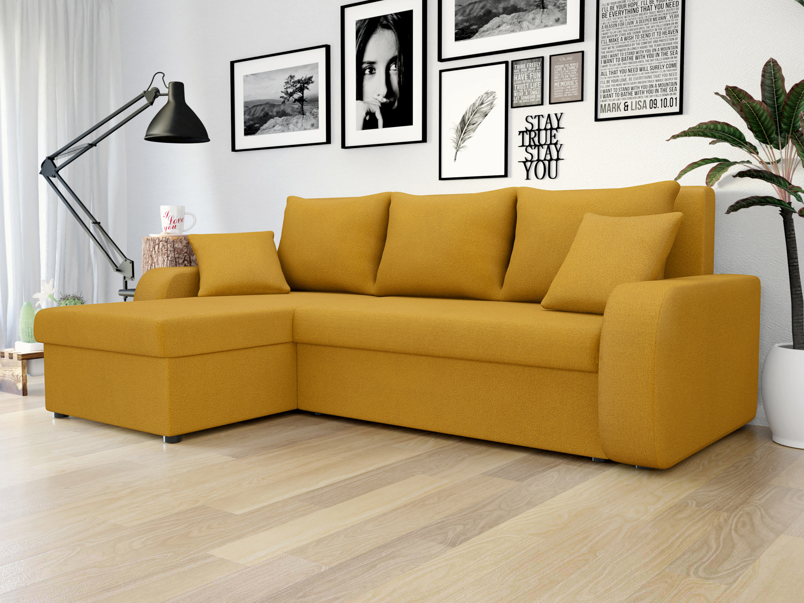 Corner sofa Comfivo Melissa (Velo 626)