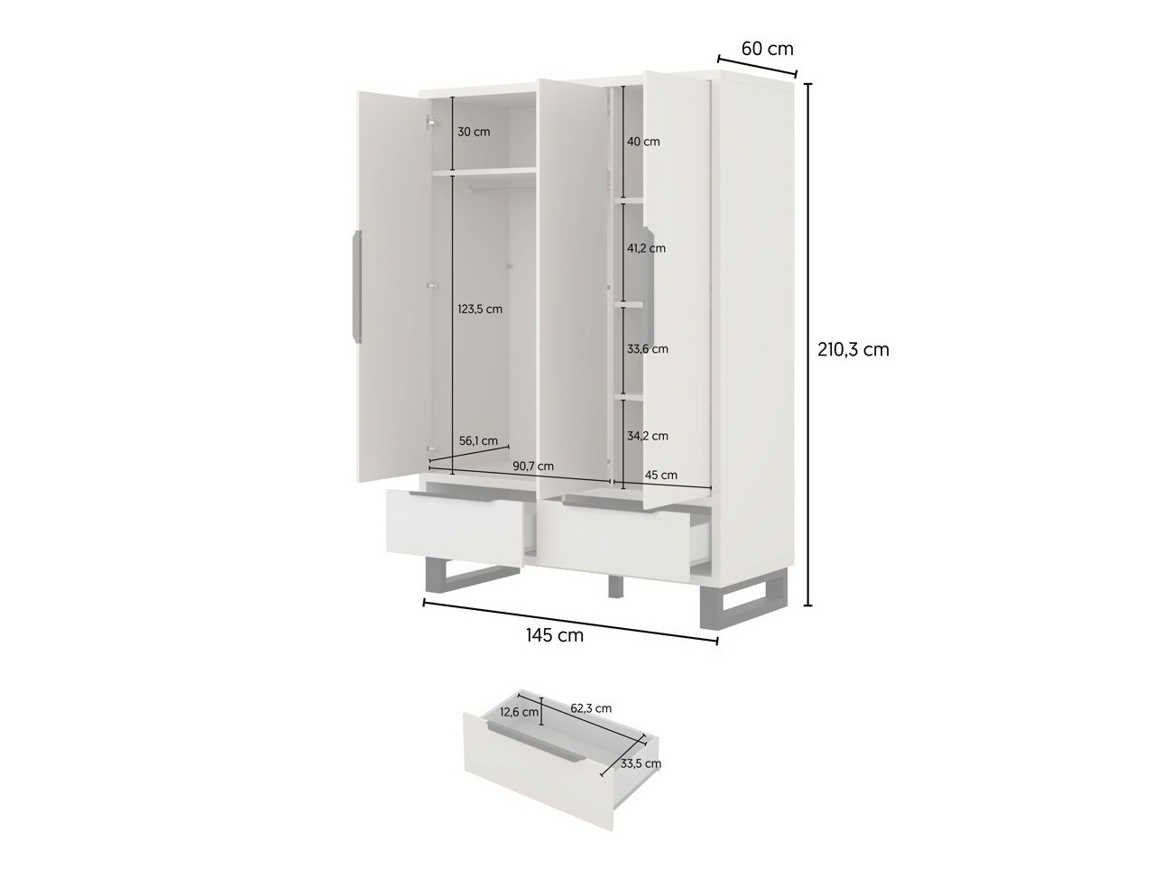 Wardrobe Avicavu 114