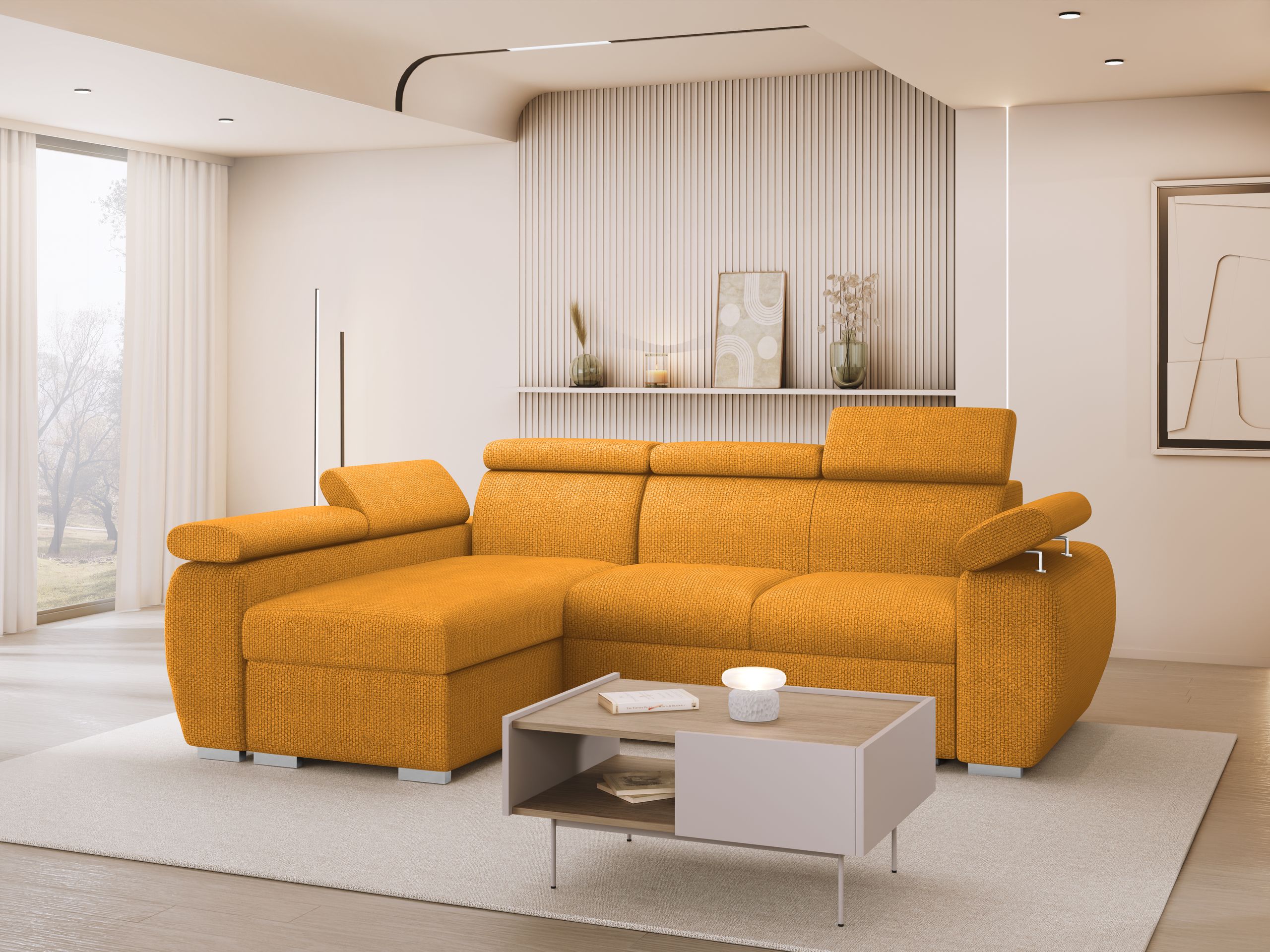 Corner sofa Columbus 132 (Flow 10)