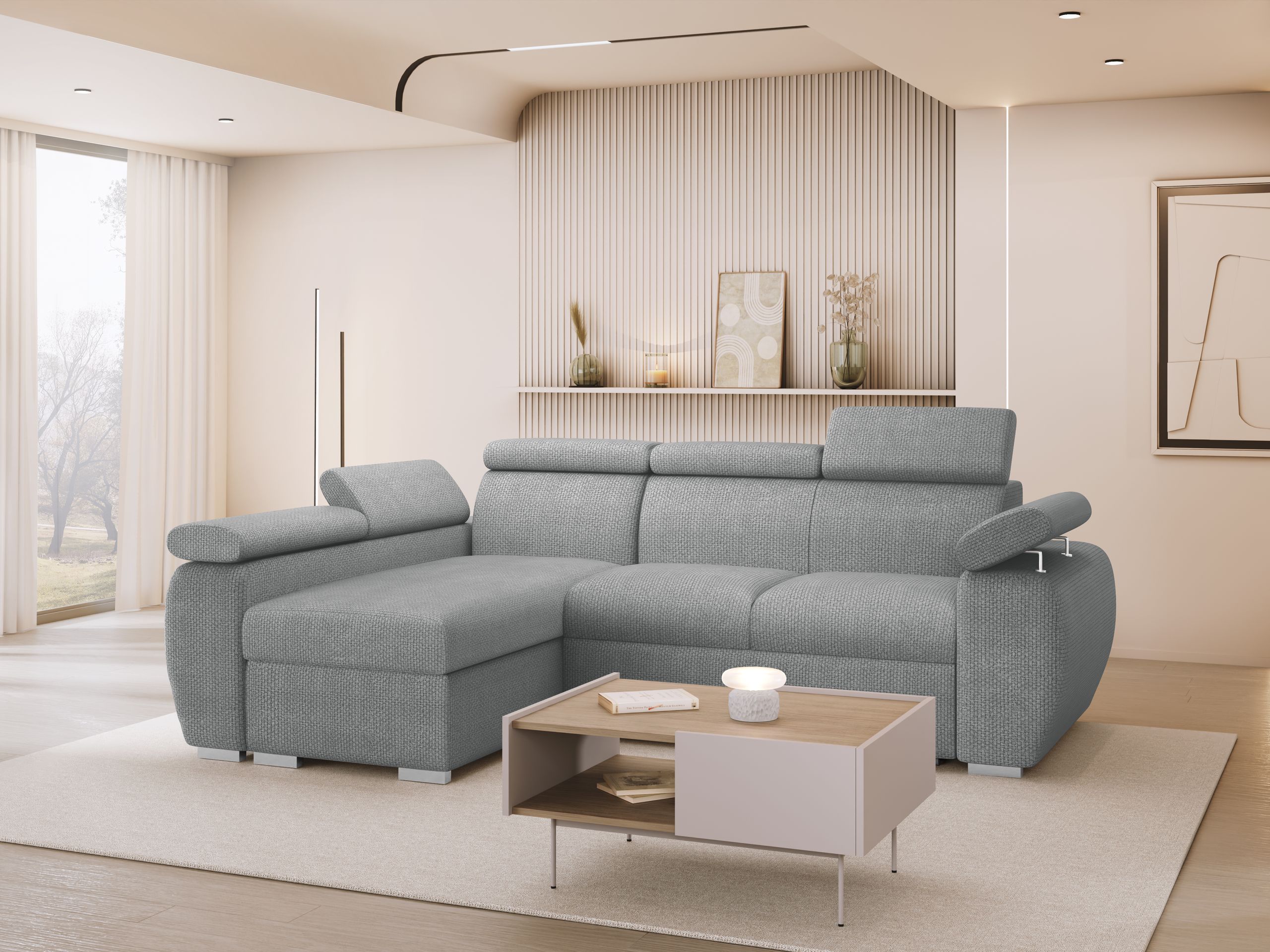 Corner sofa Columbus 132 (Flow 17)