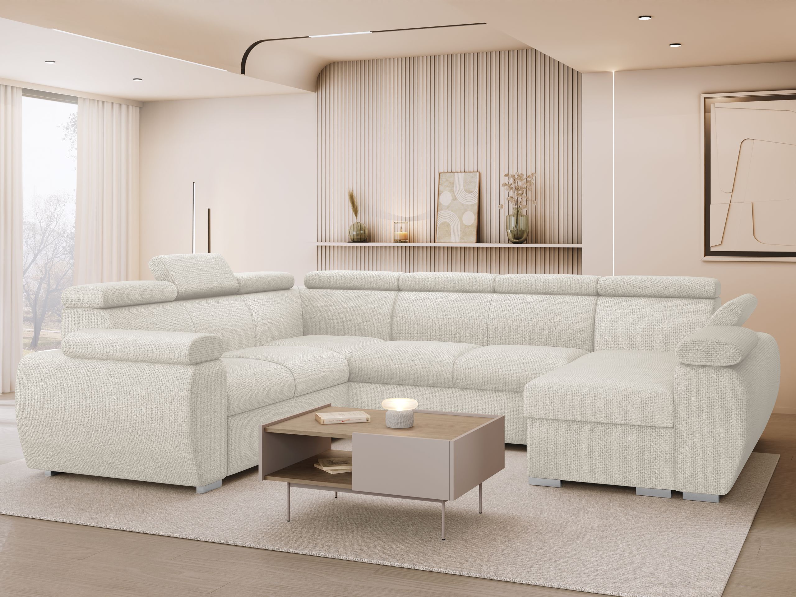 Corner sofa Columbus 214 (Flow 06)