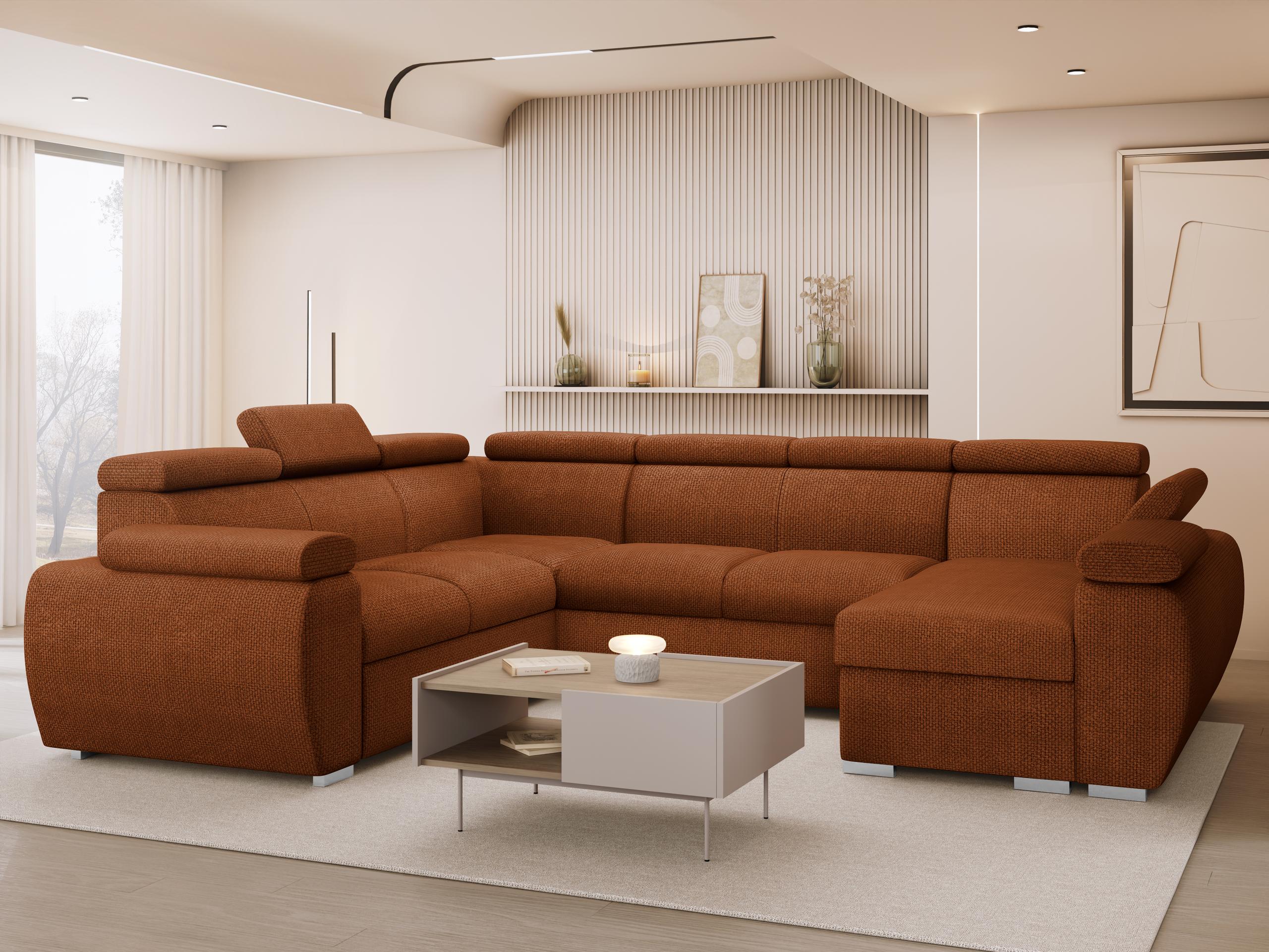 Corner sofa Columbus 214 (Flow 09)