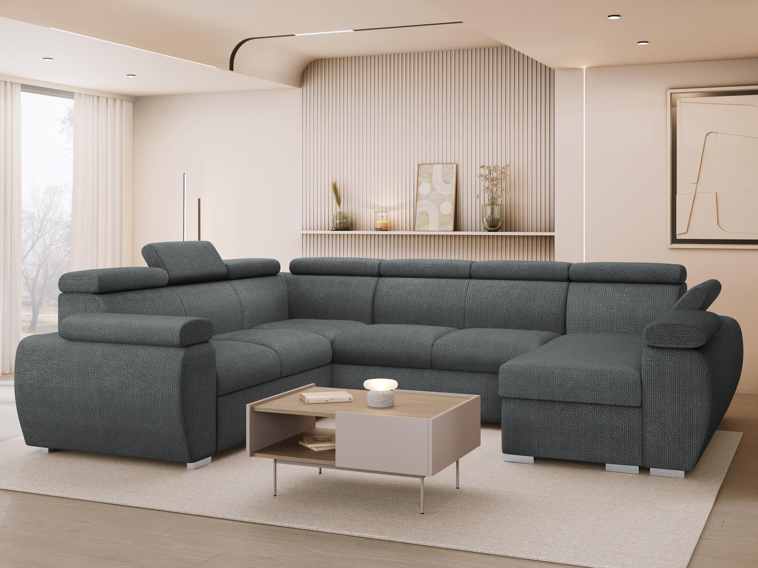 Corner sofa Columbus 214 (Flow 21)
