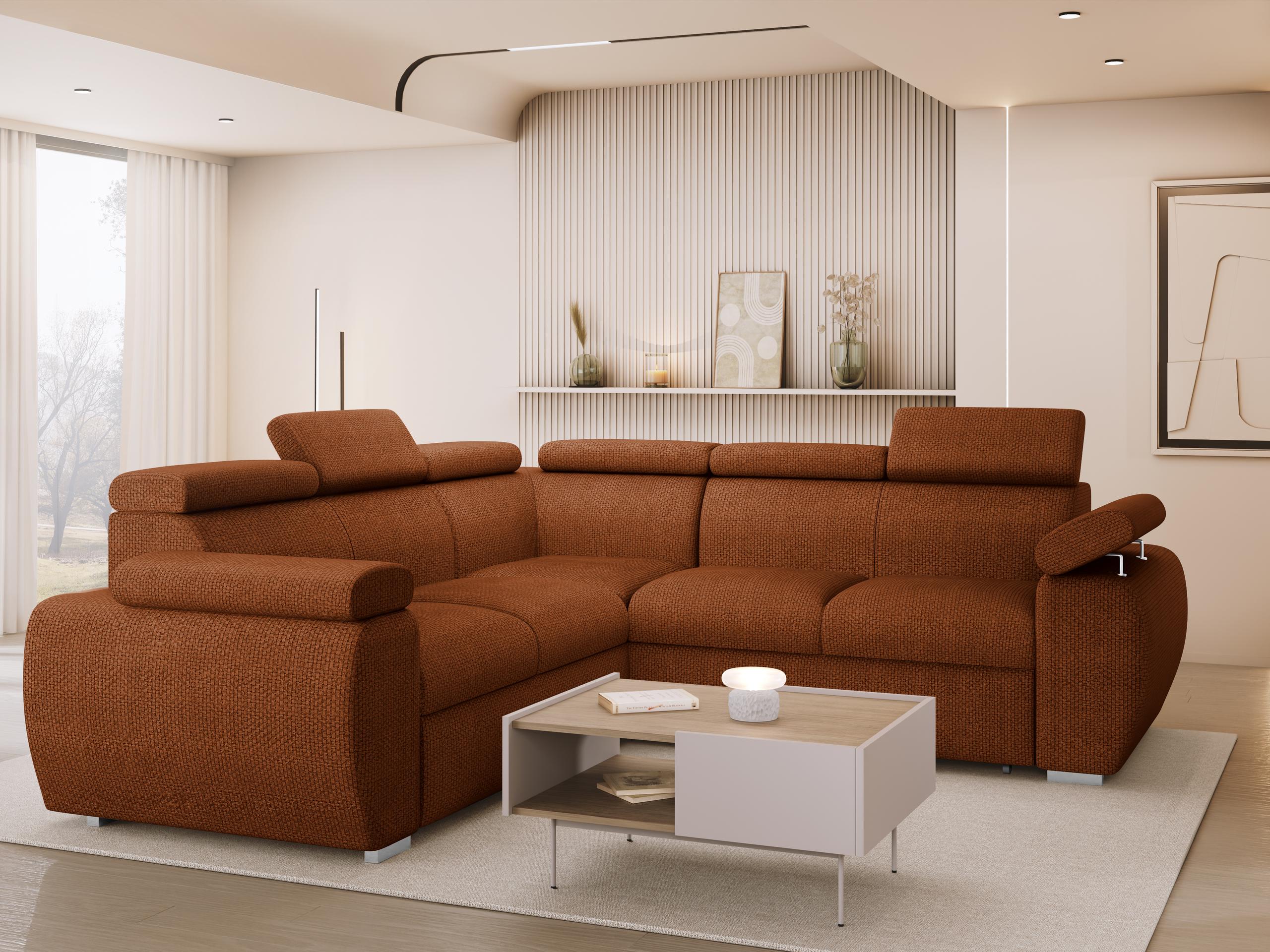 Corner sofa Columbus 215 (Flow 09)
