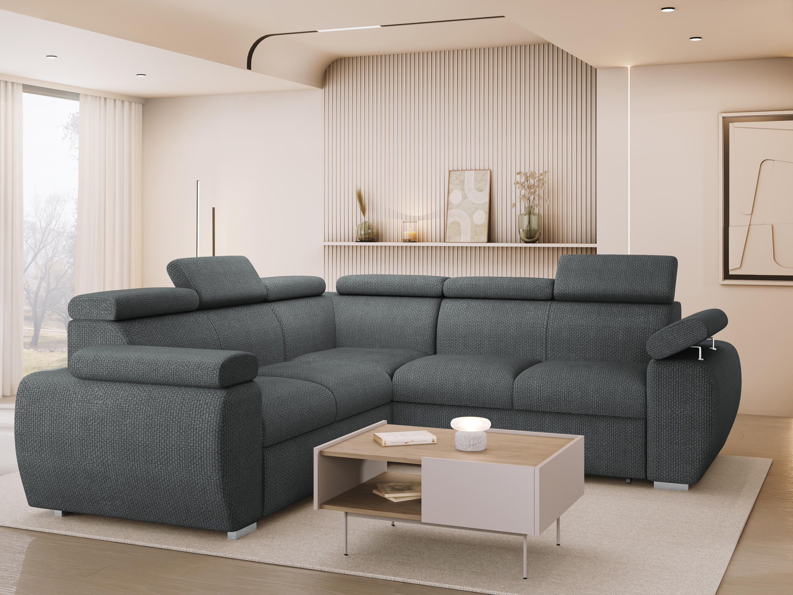 Corner sofa Columbus 215 (Flow 21)