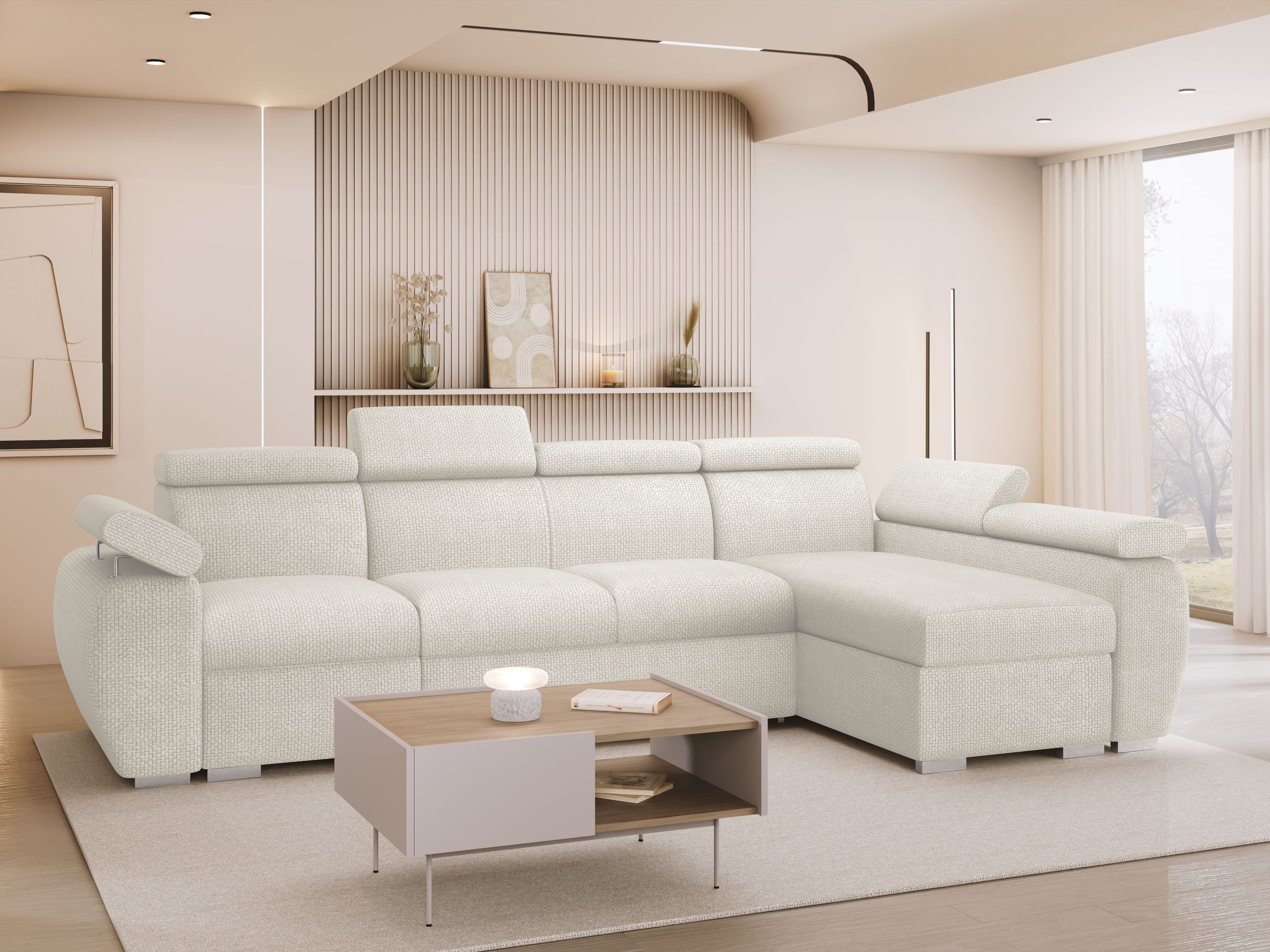 Corner sofa Columbus 227 (Flow 06)
