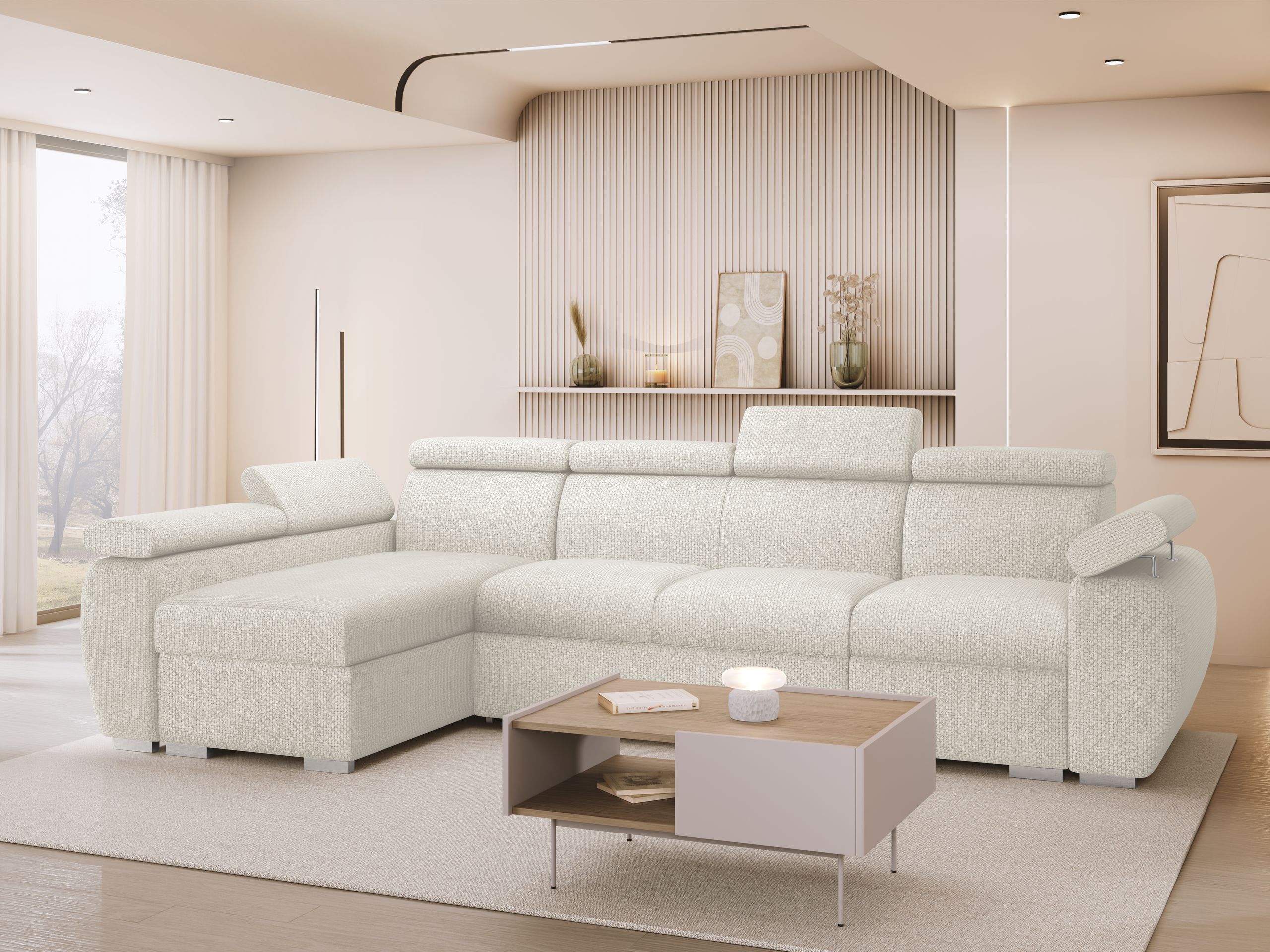 Corner sofa Columbus 227 (Flow 06)