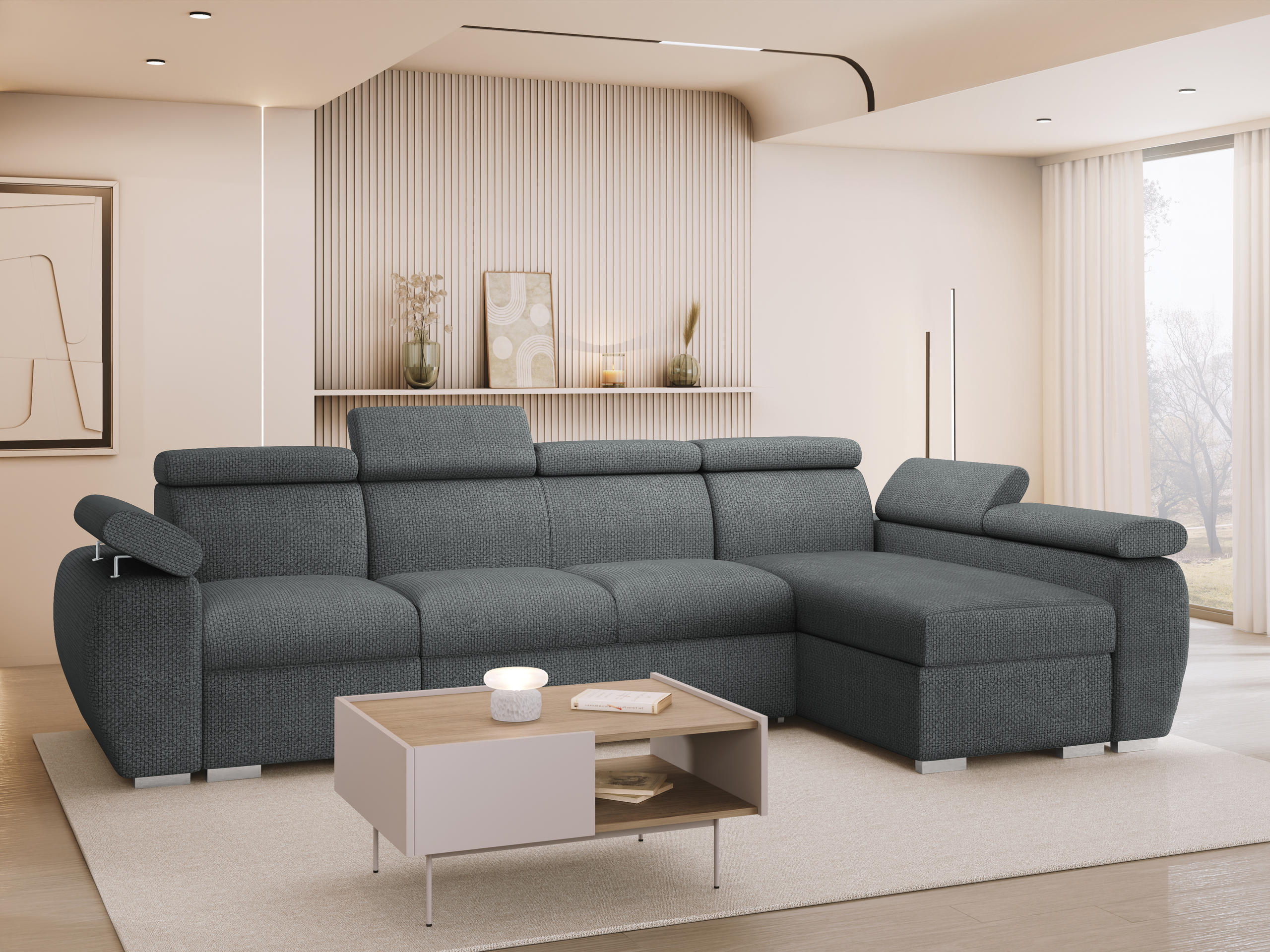 Corner sofa Columbus 227 (Flow 21)