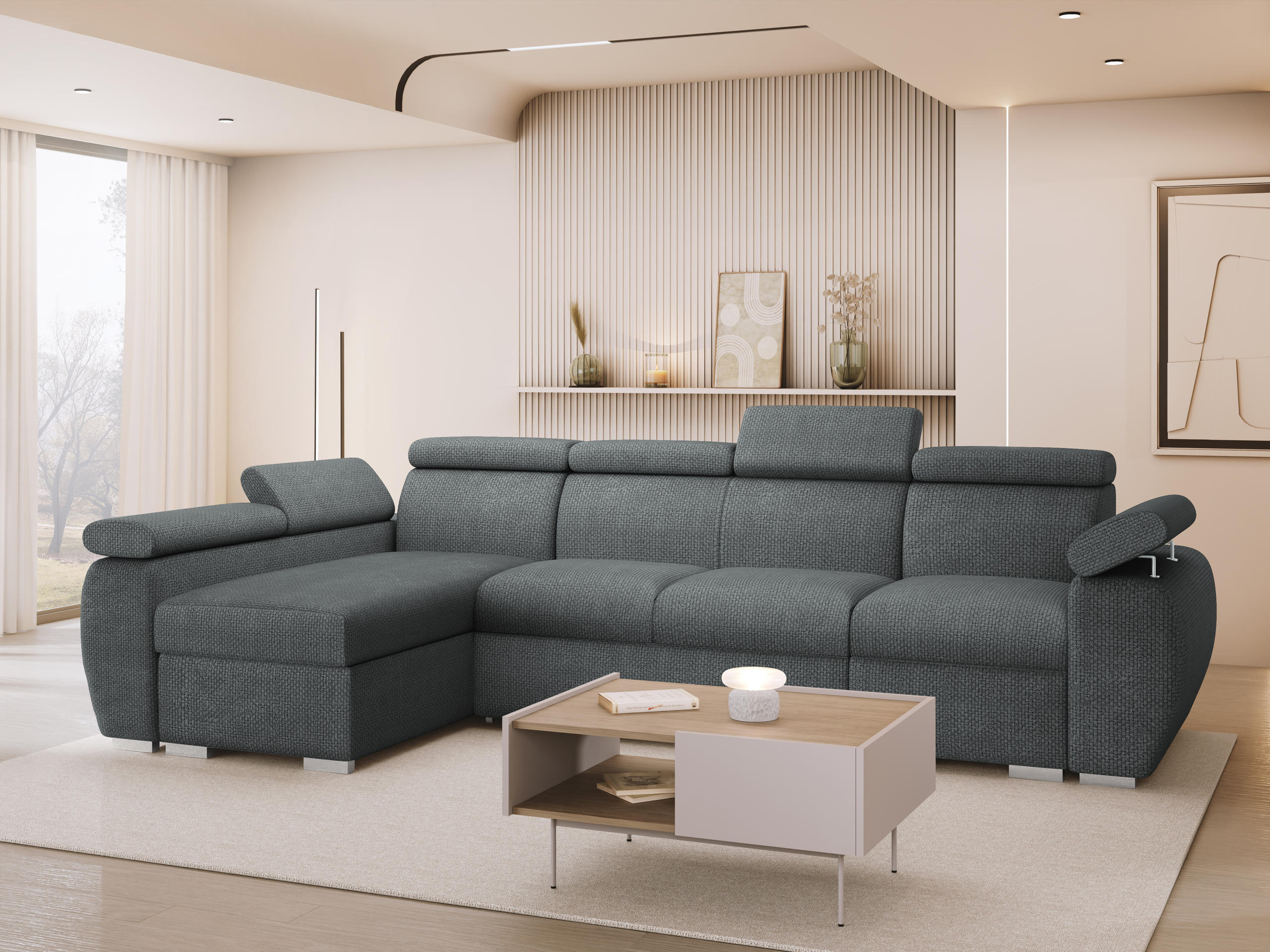 Corner sofa Columbus 227 (Flow 21)