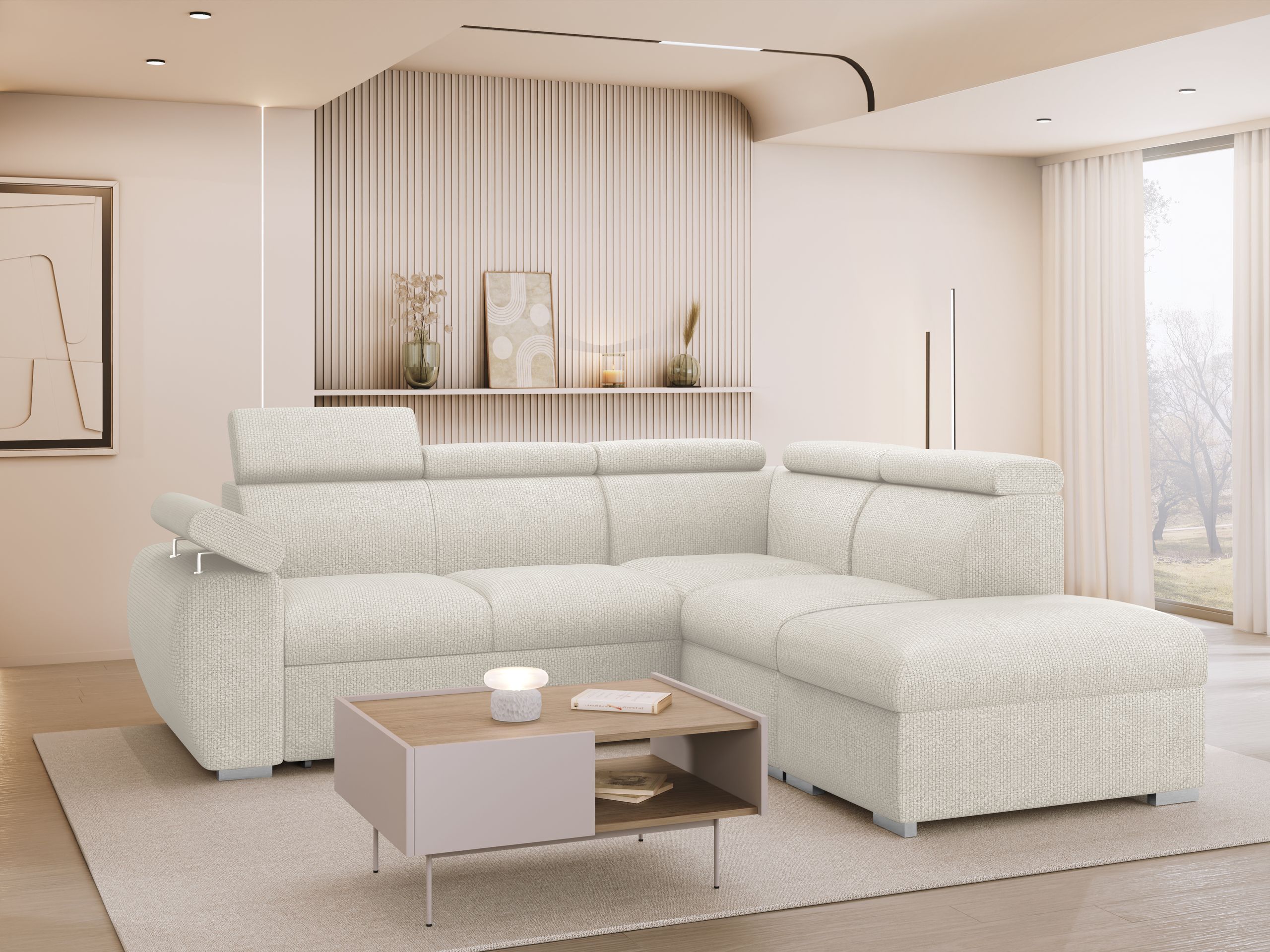 Corner sofa Columbus 228 (Flow 06)