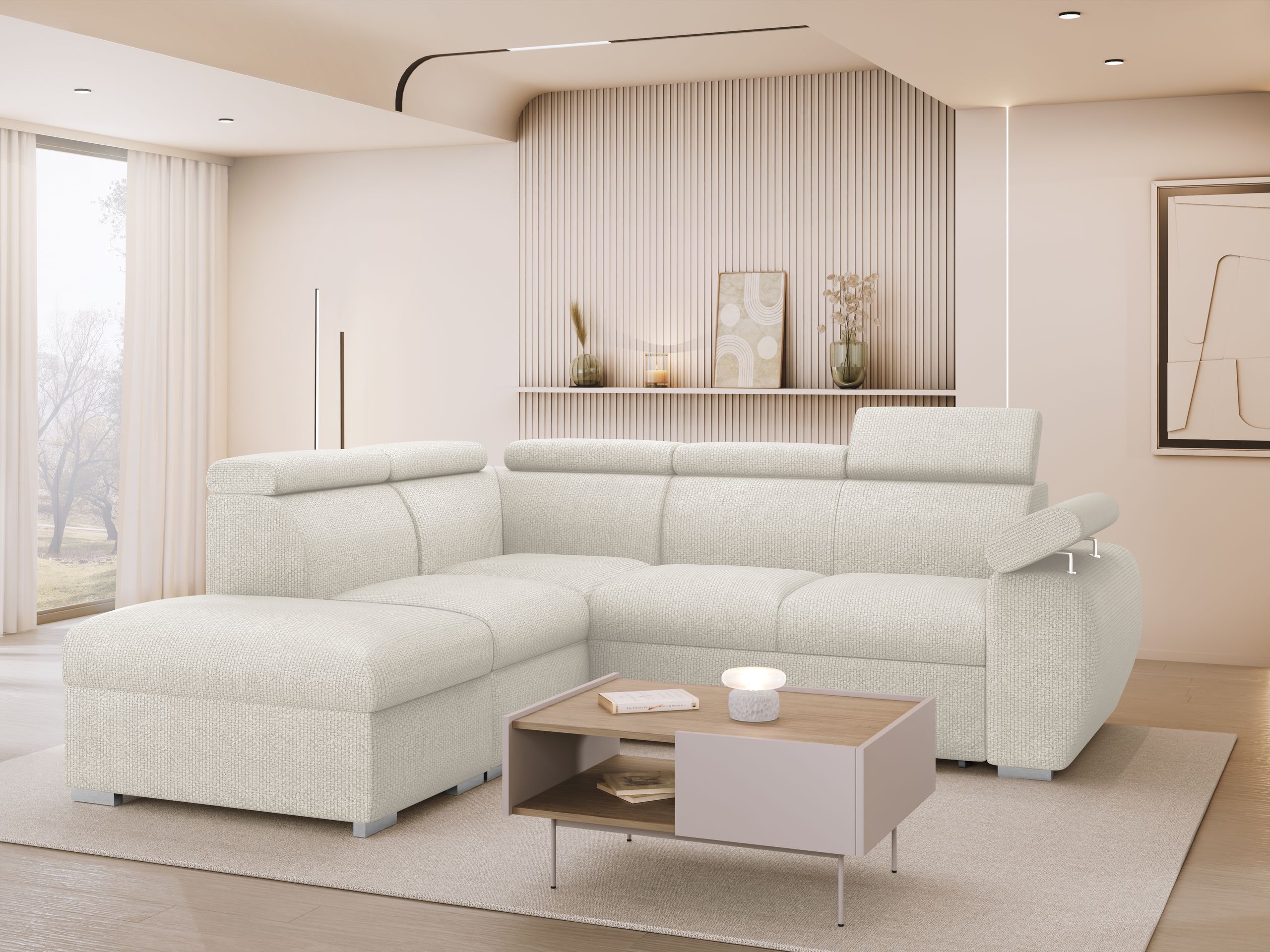 Corner sofa Columbus 228 (Flow 06)