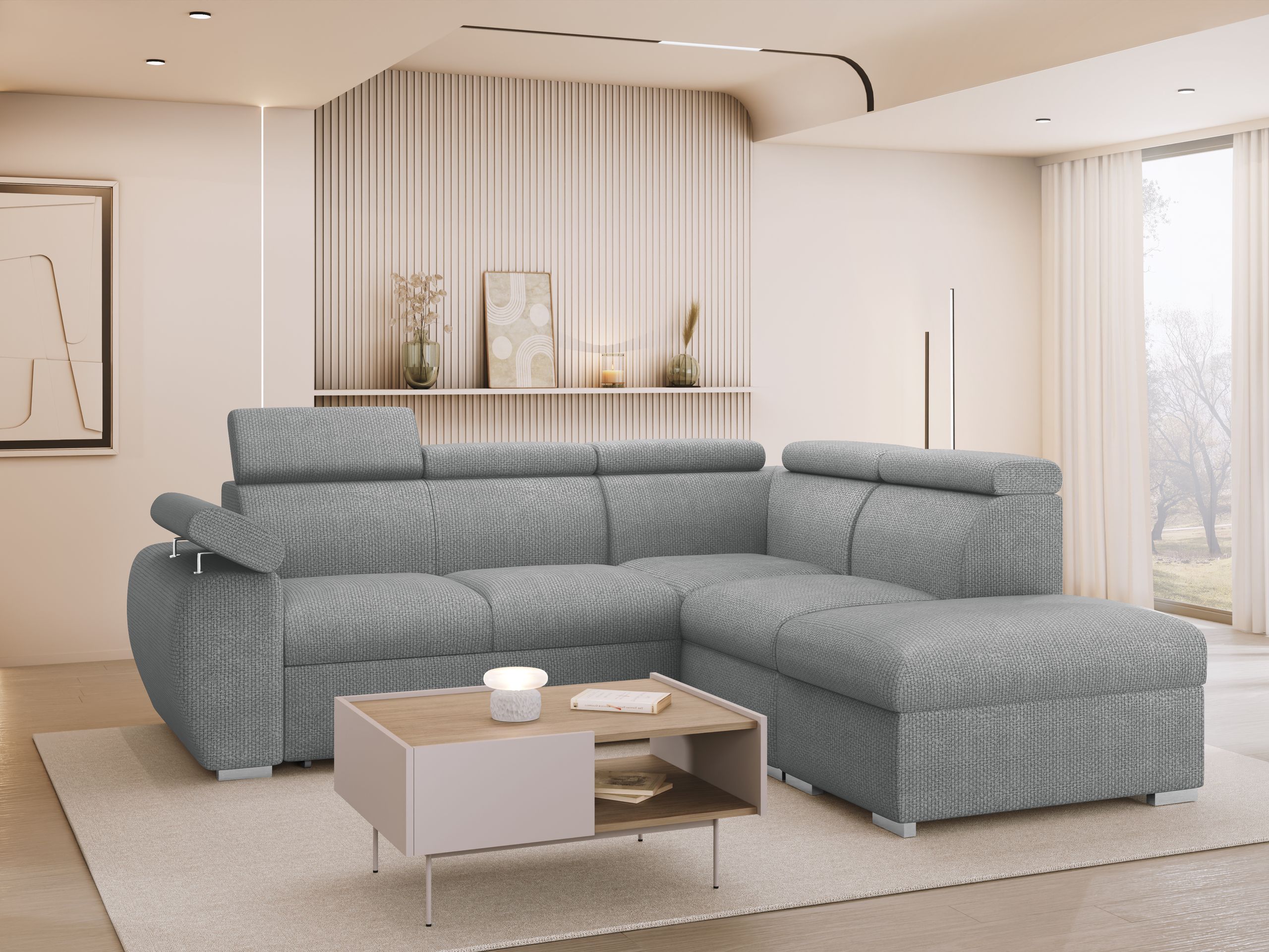 Corner sofa Columbus 228 (Flow 17)