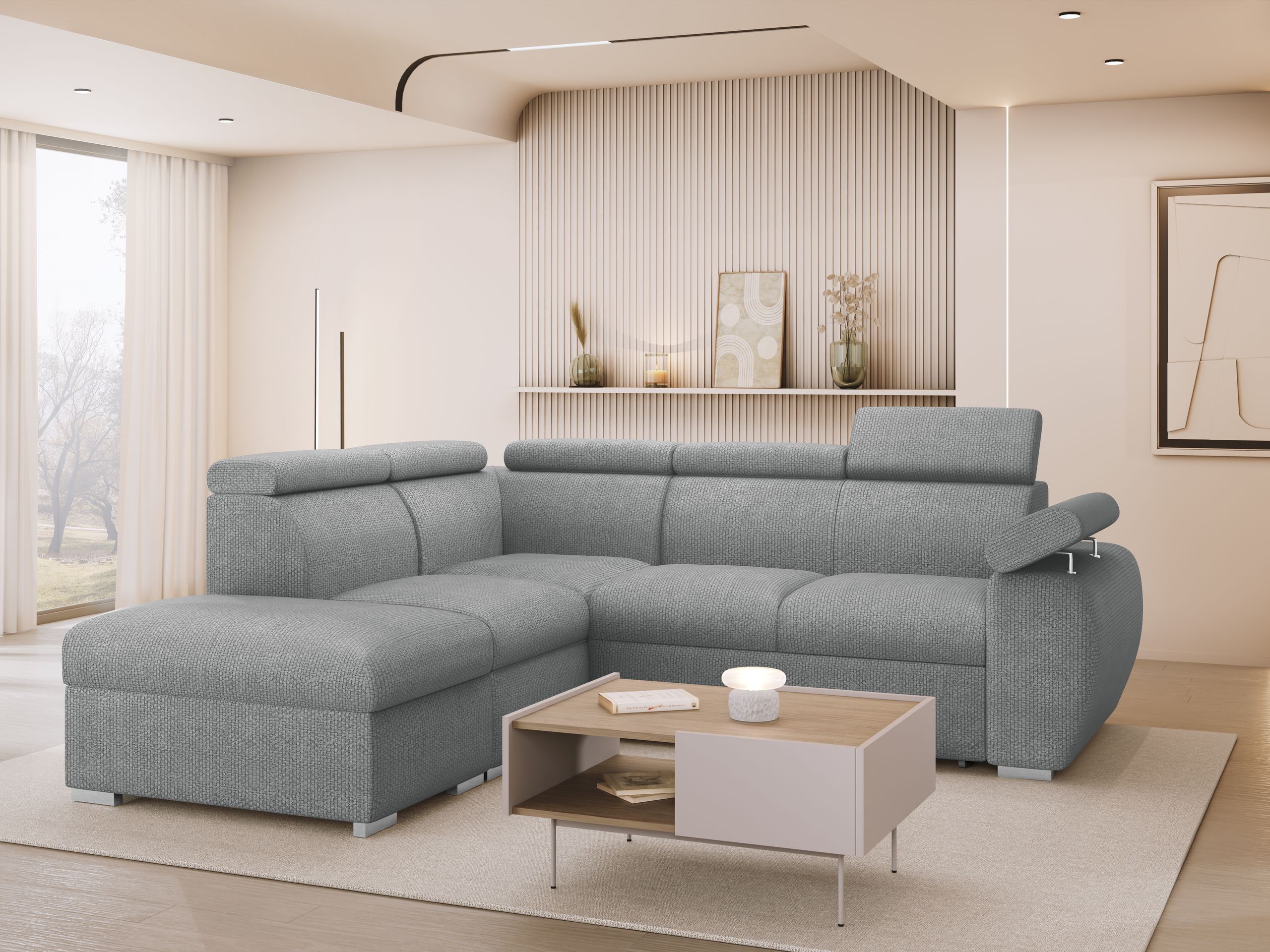 Corner sofa Columbus 228 (Flow 17)