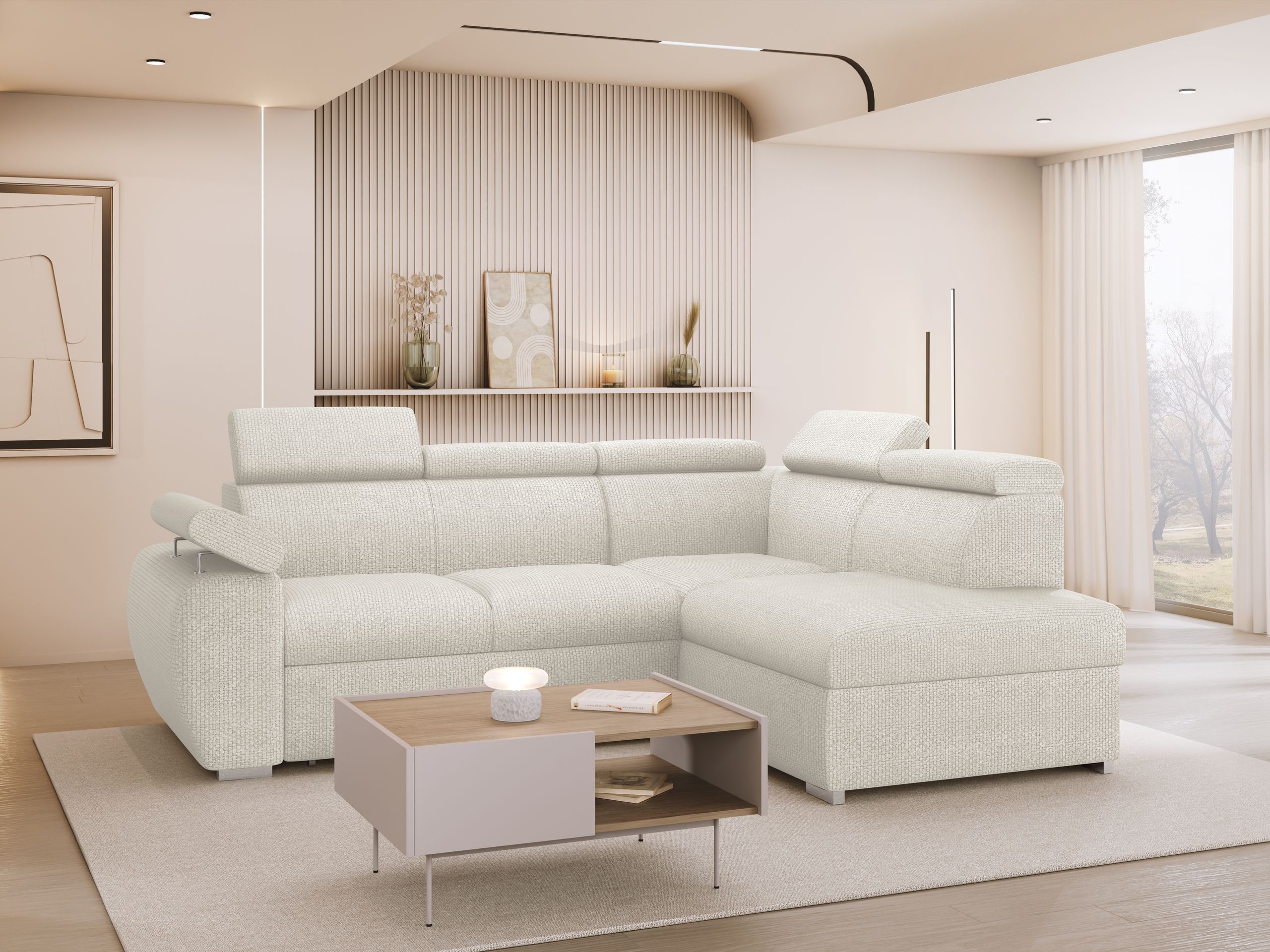 Corner sofa Columbus 161 (Flow 06)