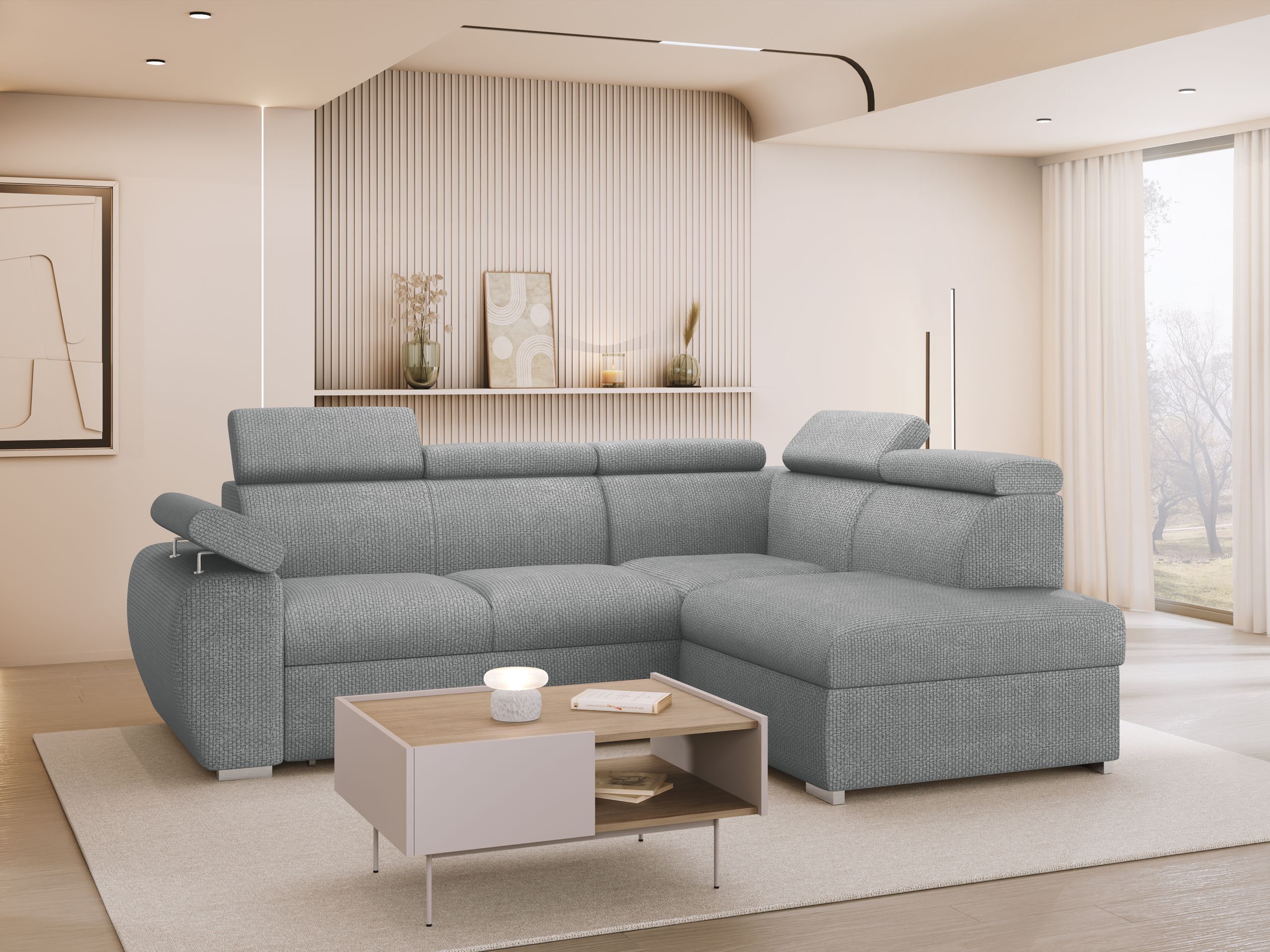 Corner sofa Columbus 161 (Flow 17)