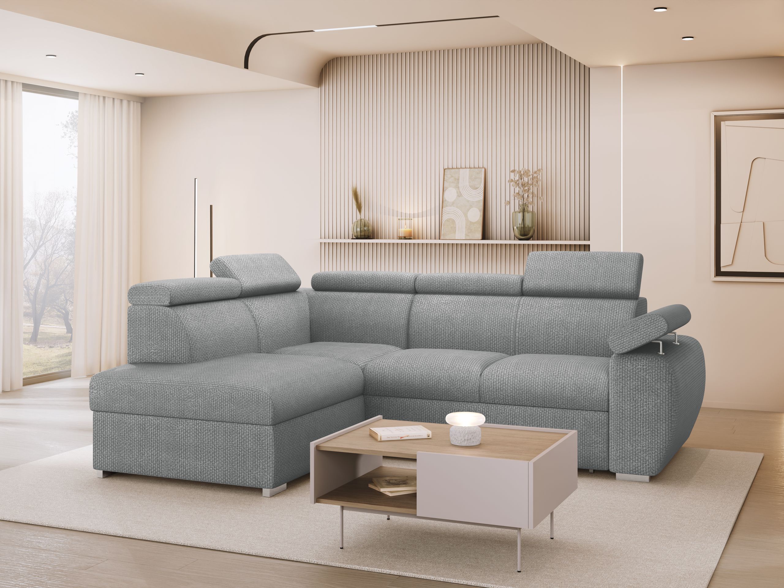 Corner sofa Columbus 161 (Flow 17)