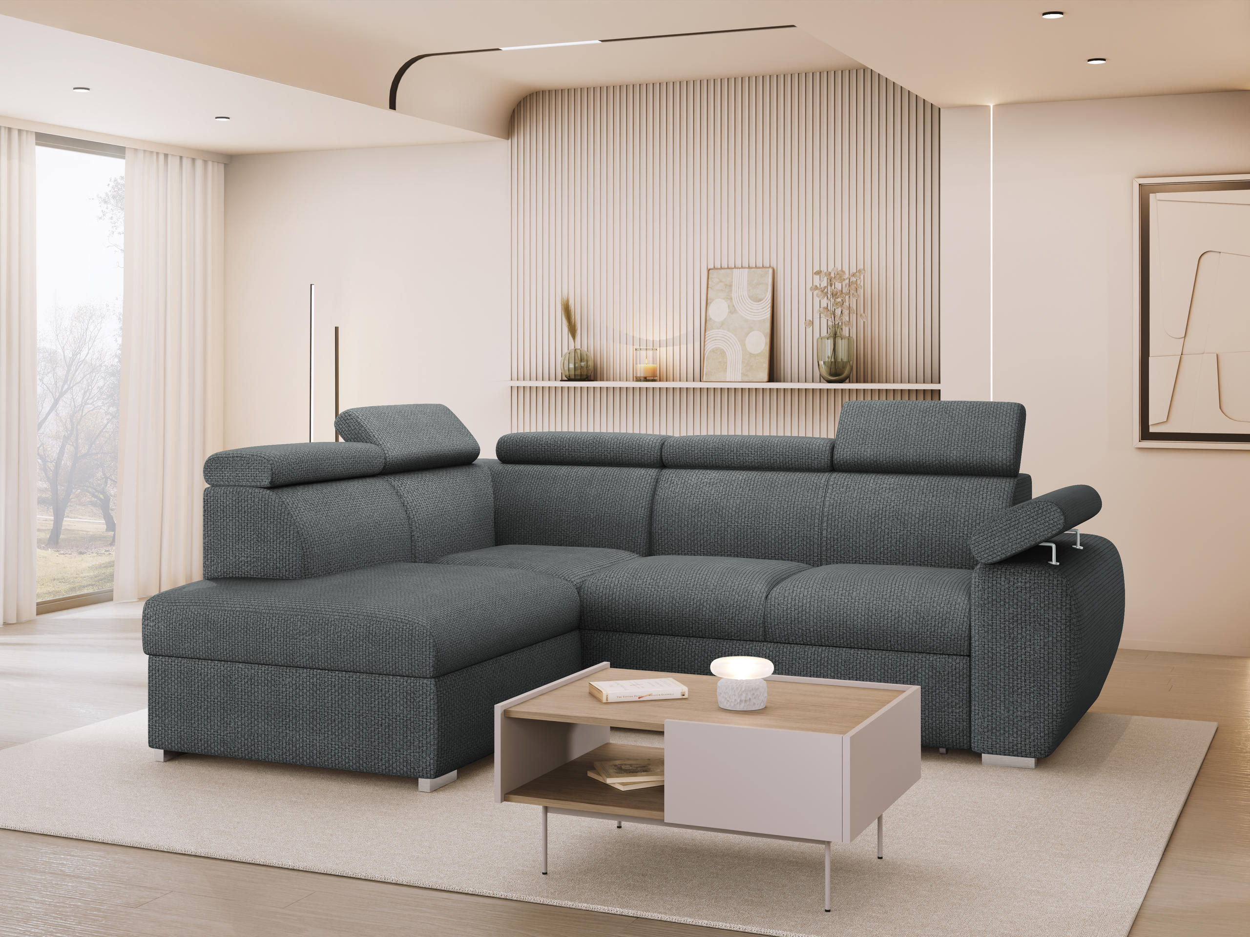 Corner sofa Columbus 161 (Flow 21)