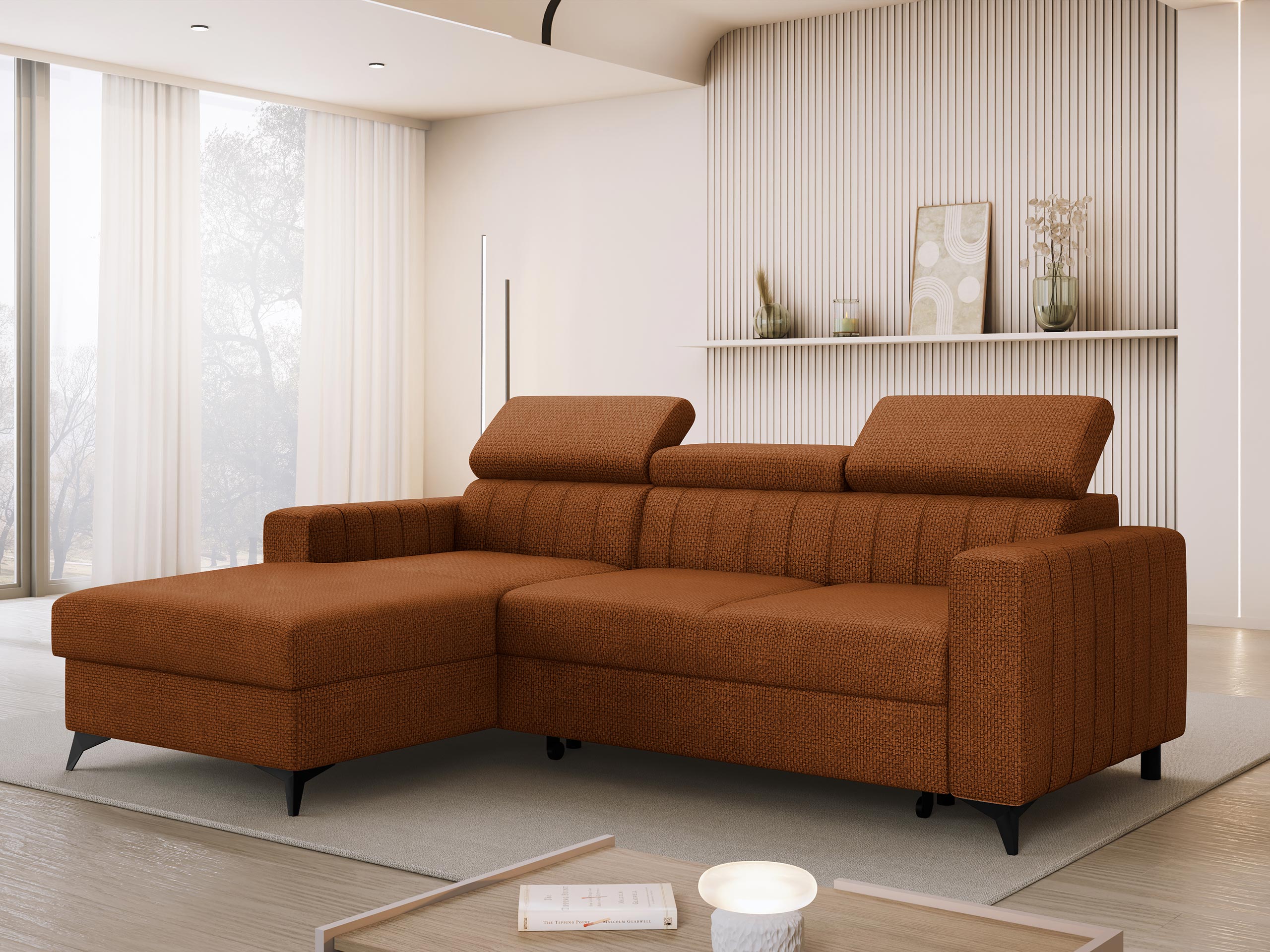 Corner sofa Columbus 170 (Flow 09)