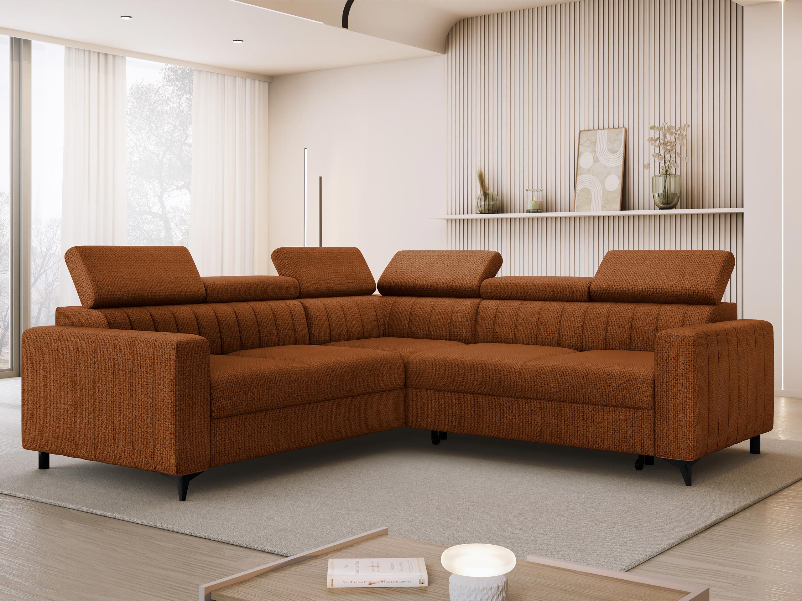Corner sofa Columbus 201 (Flow 09)