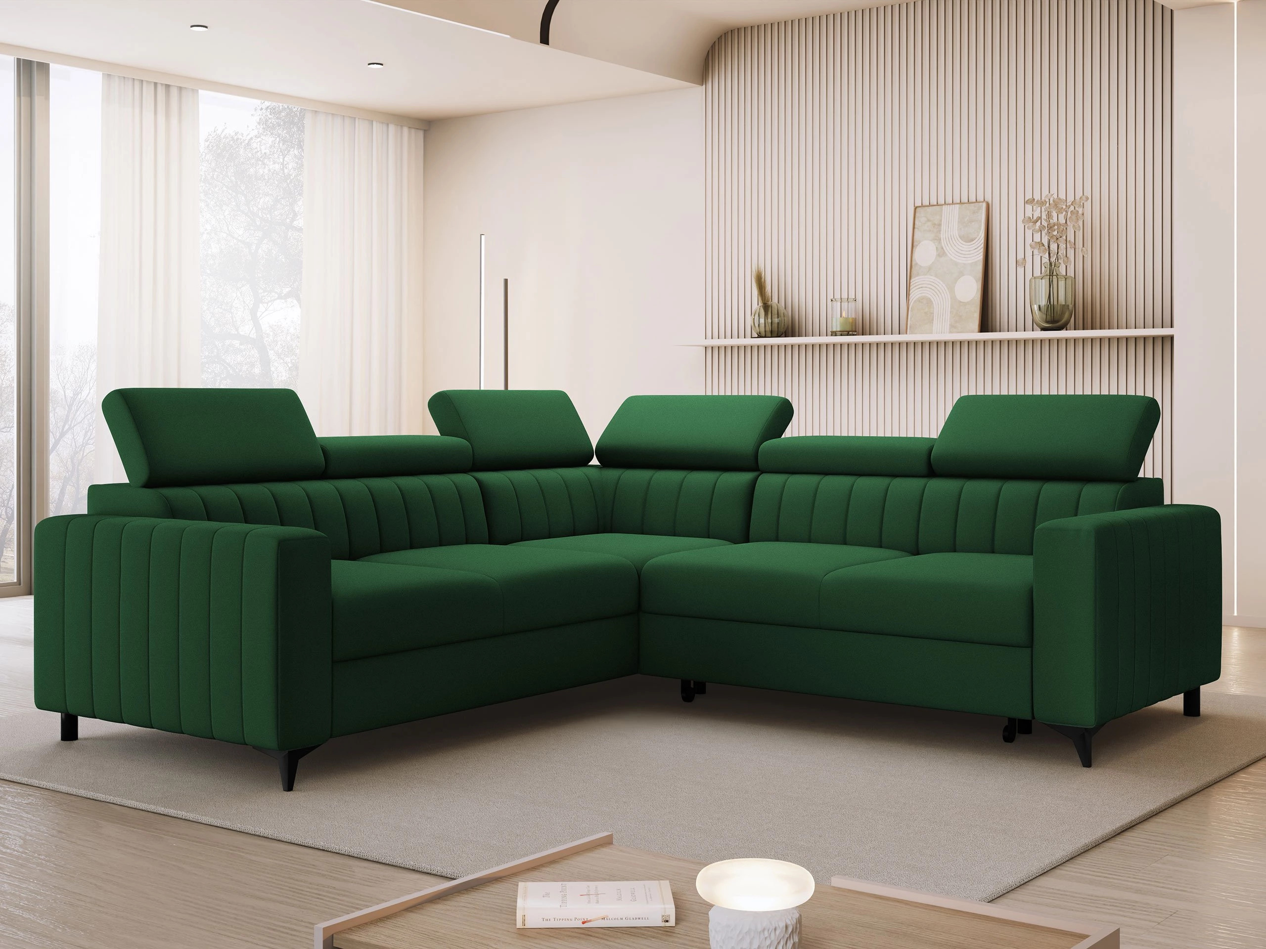 Corner sofa Columbus 201 (Velluto 10)