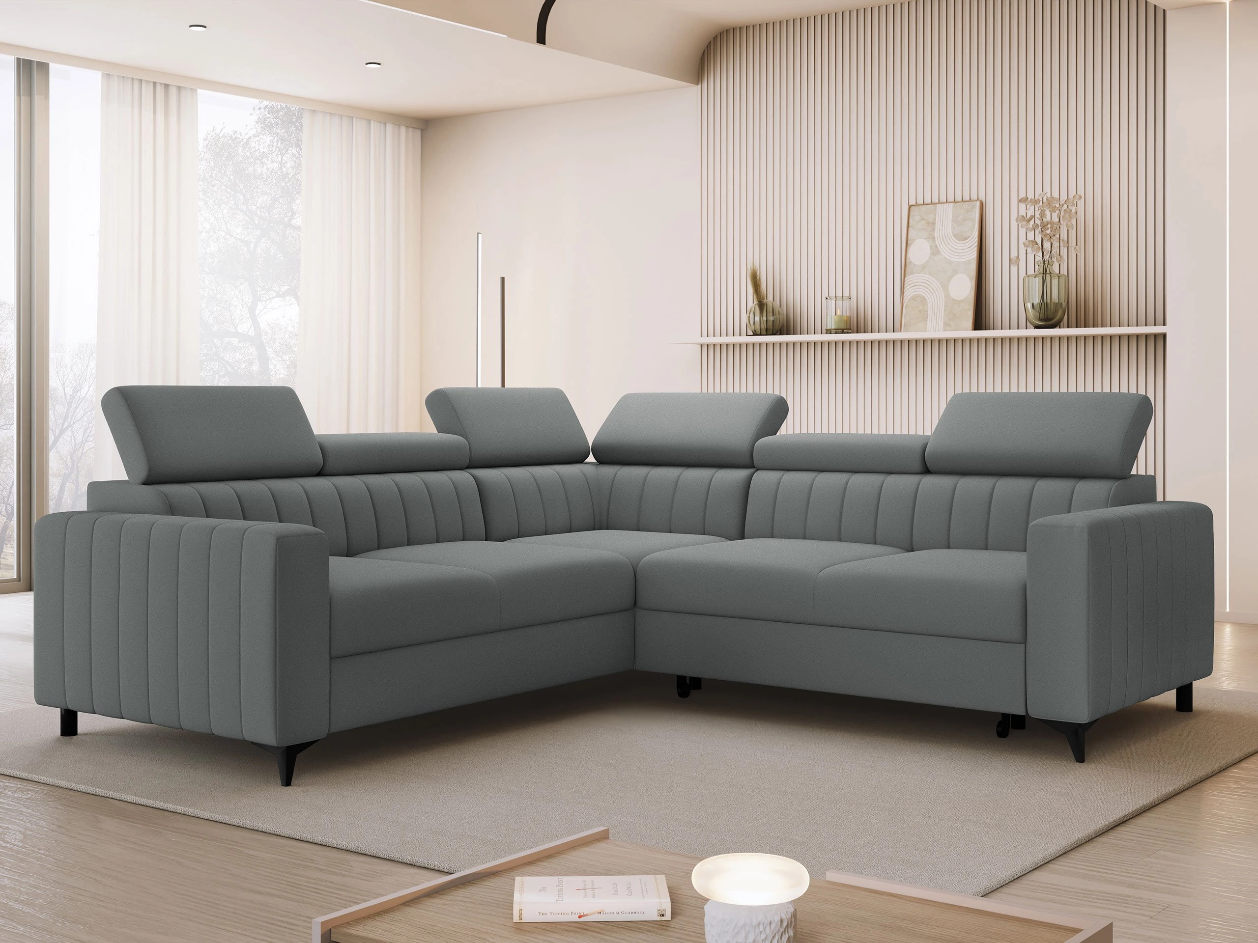 Corner sofa Columbus 201 (Velluto 18)