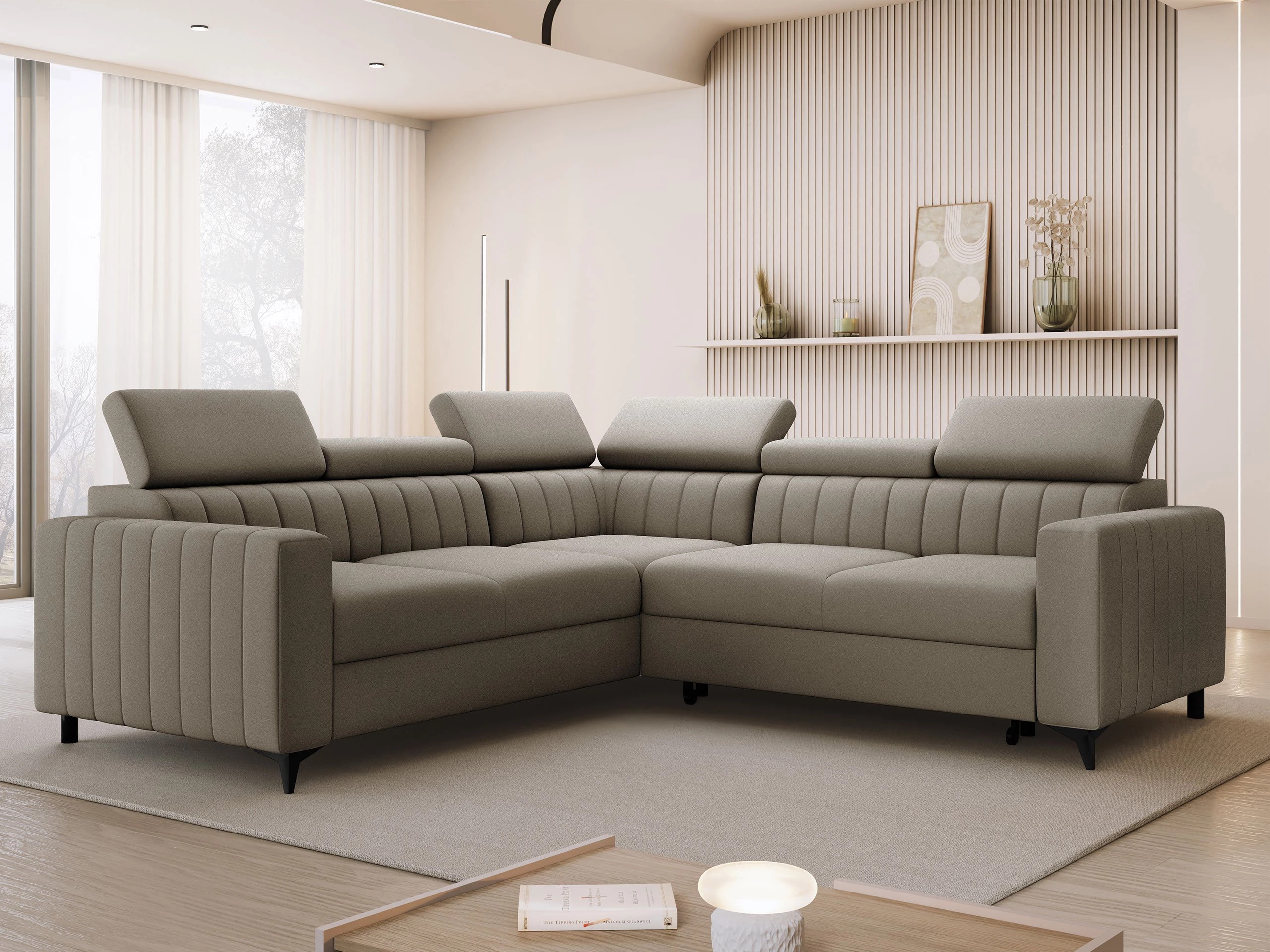 Corner sofa Columbus 201 (Velluto 3)