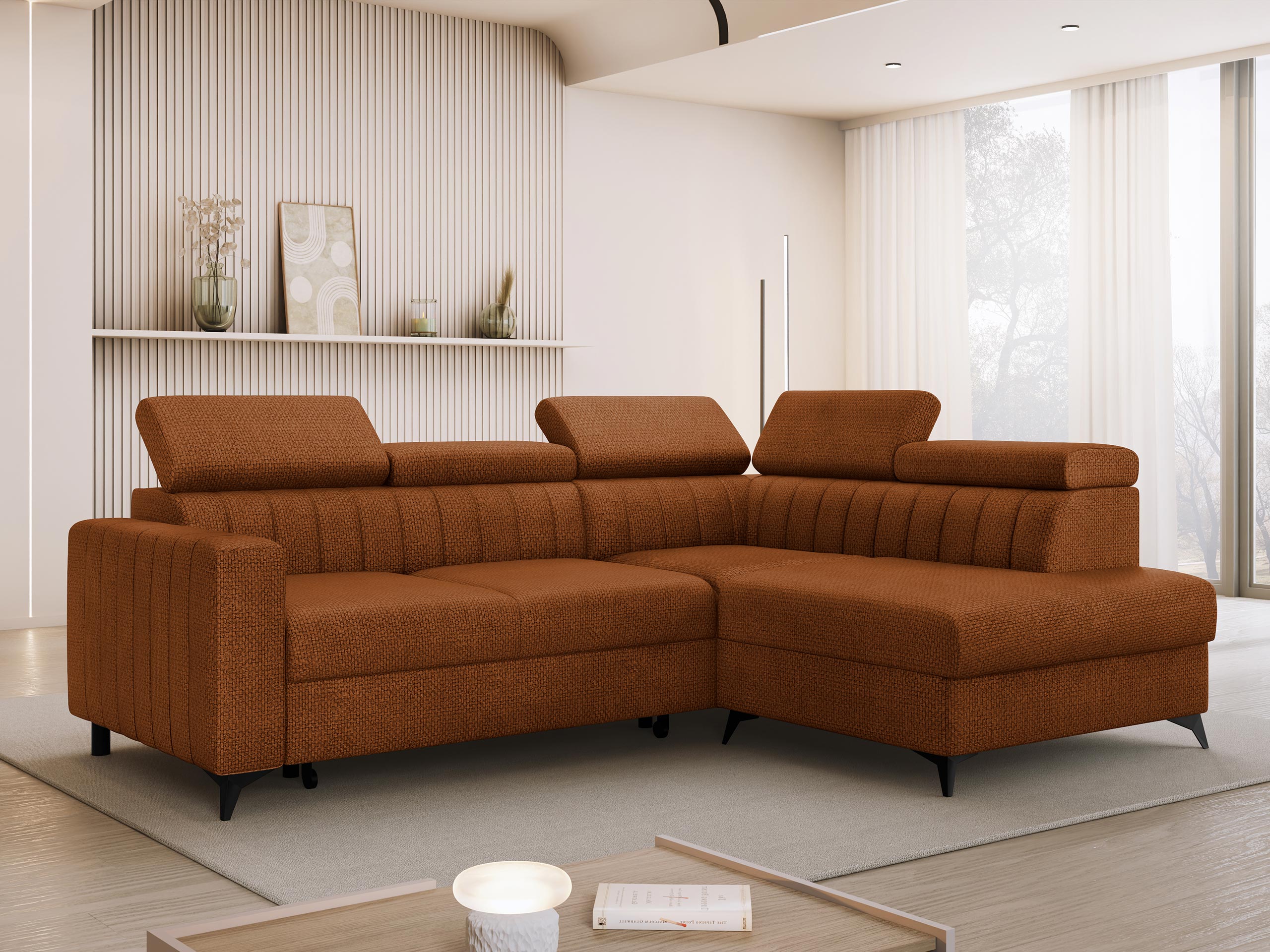 Corner sofa Columbus 202 (Flow 09)