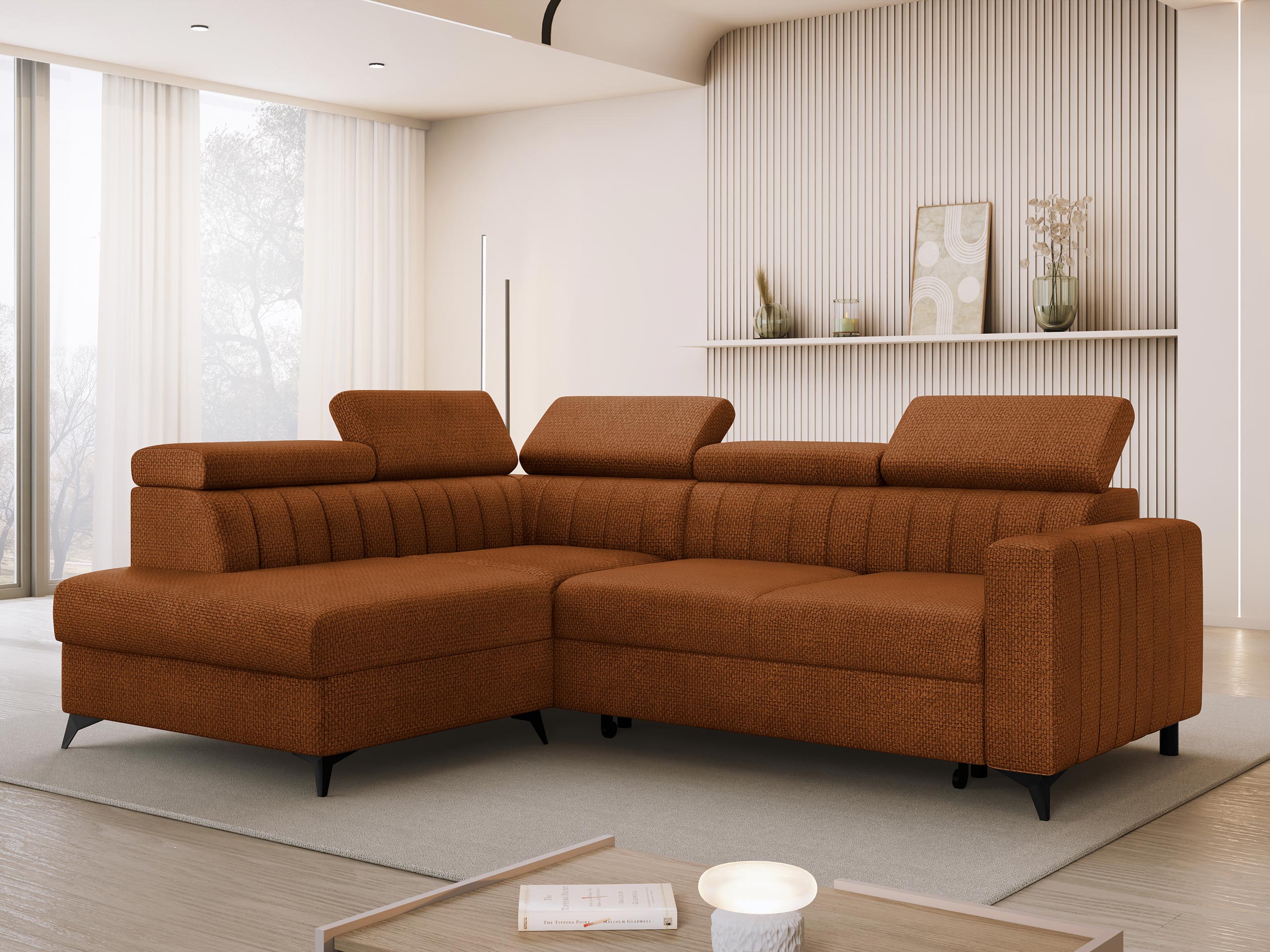 Corner sofa Columbus 202 (Flow 09)