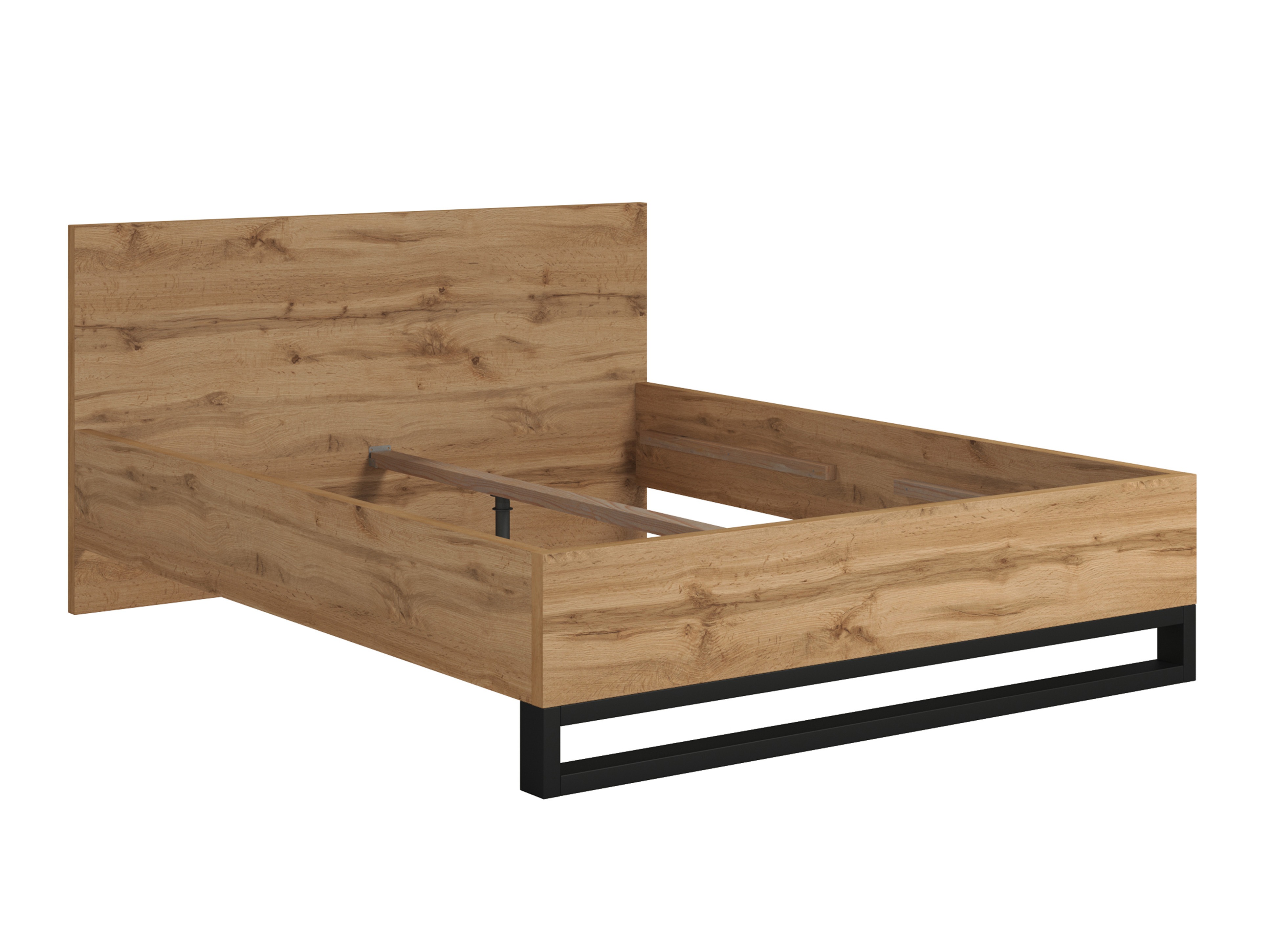 Bed Avicavu 118 (Wotan Oak + Black)