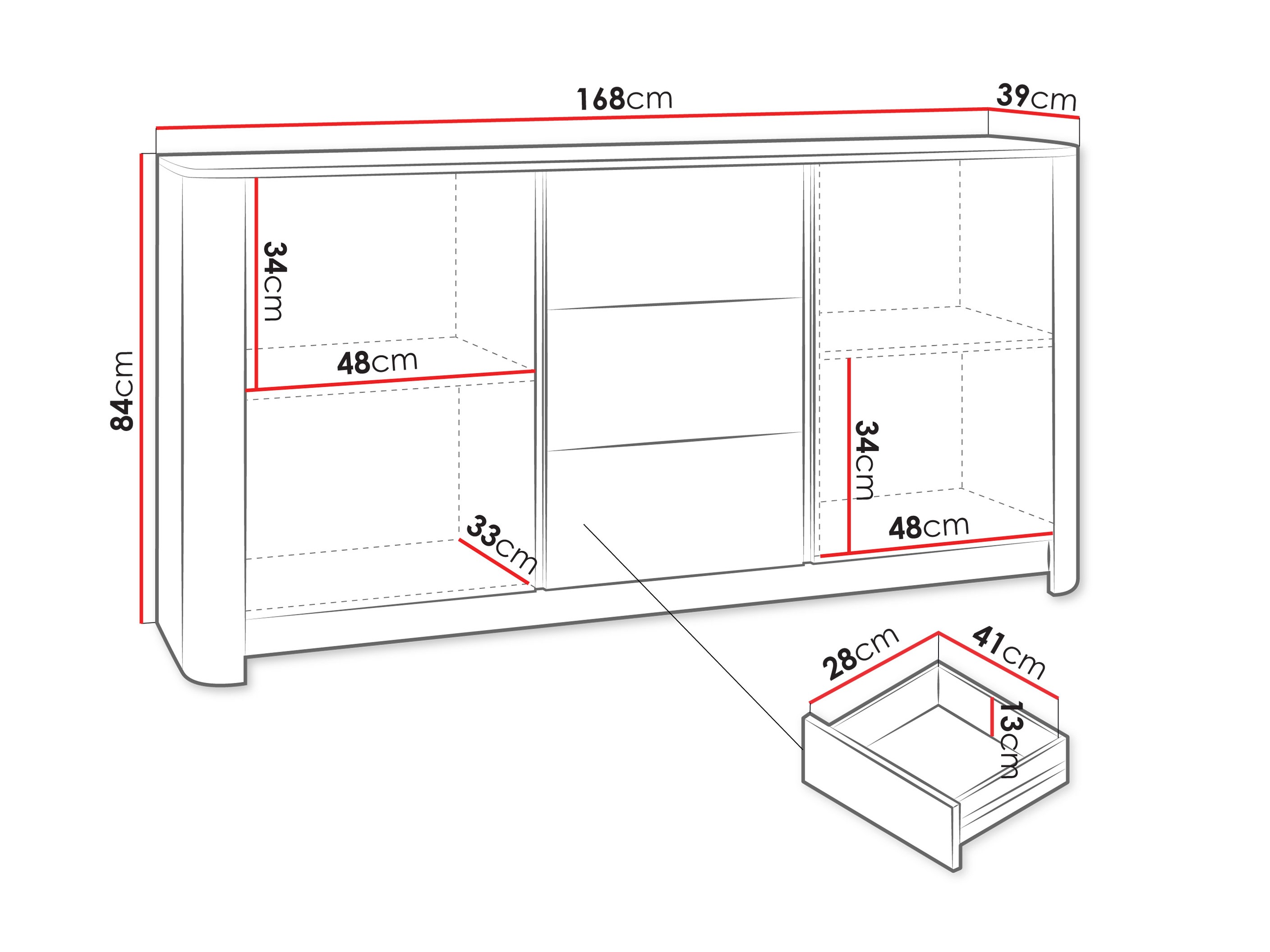 Chest of drawers Somore 101