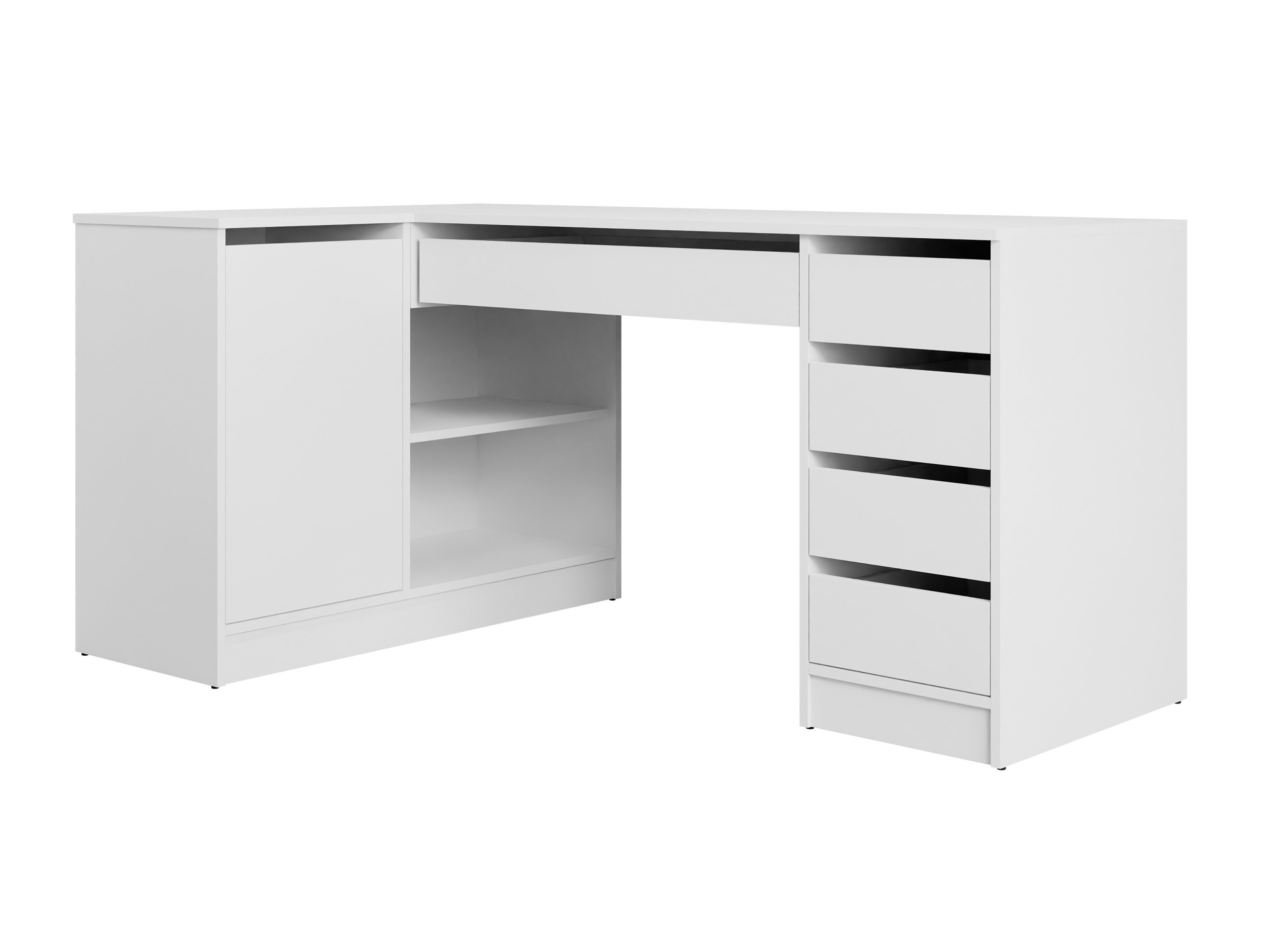 Corner desk Comfivo Terros III (White)