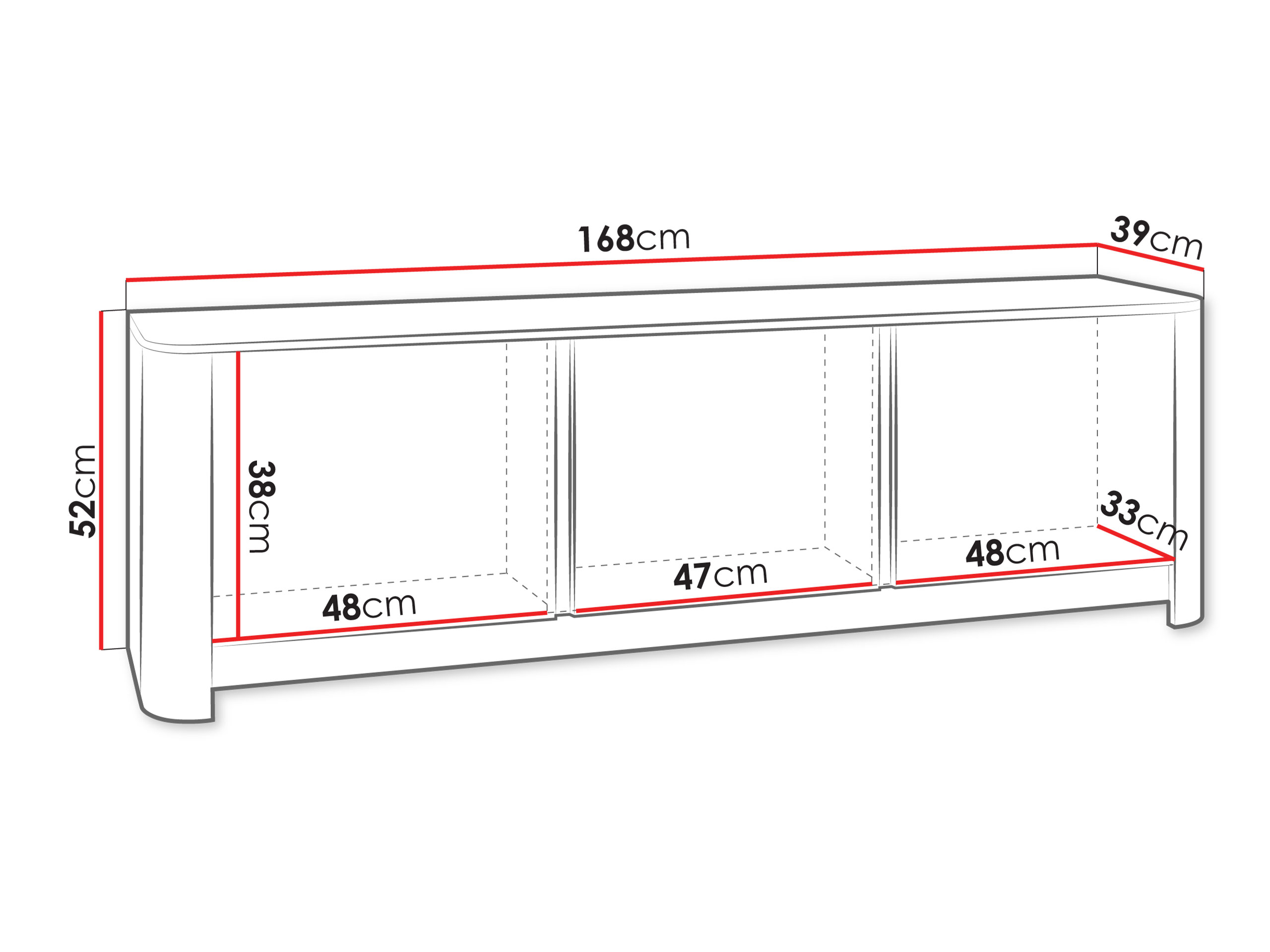TV stand Figal