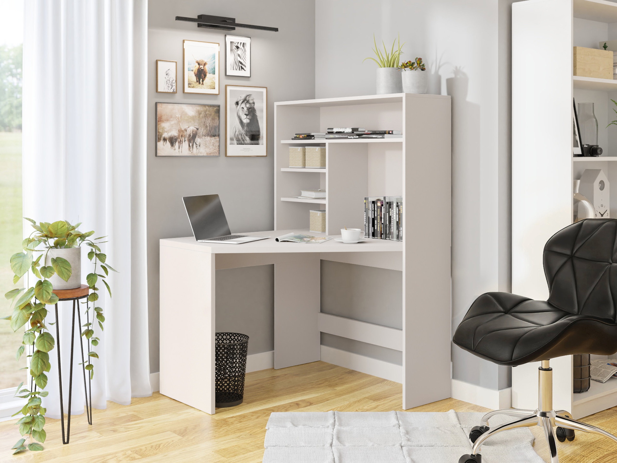 Corner desk Claral (Cashmere)