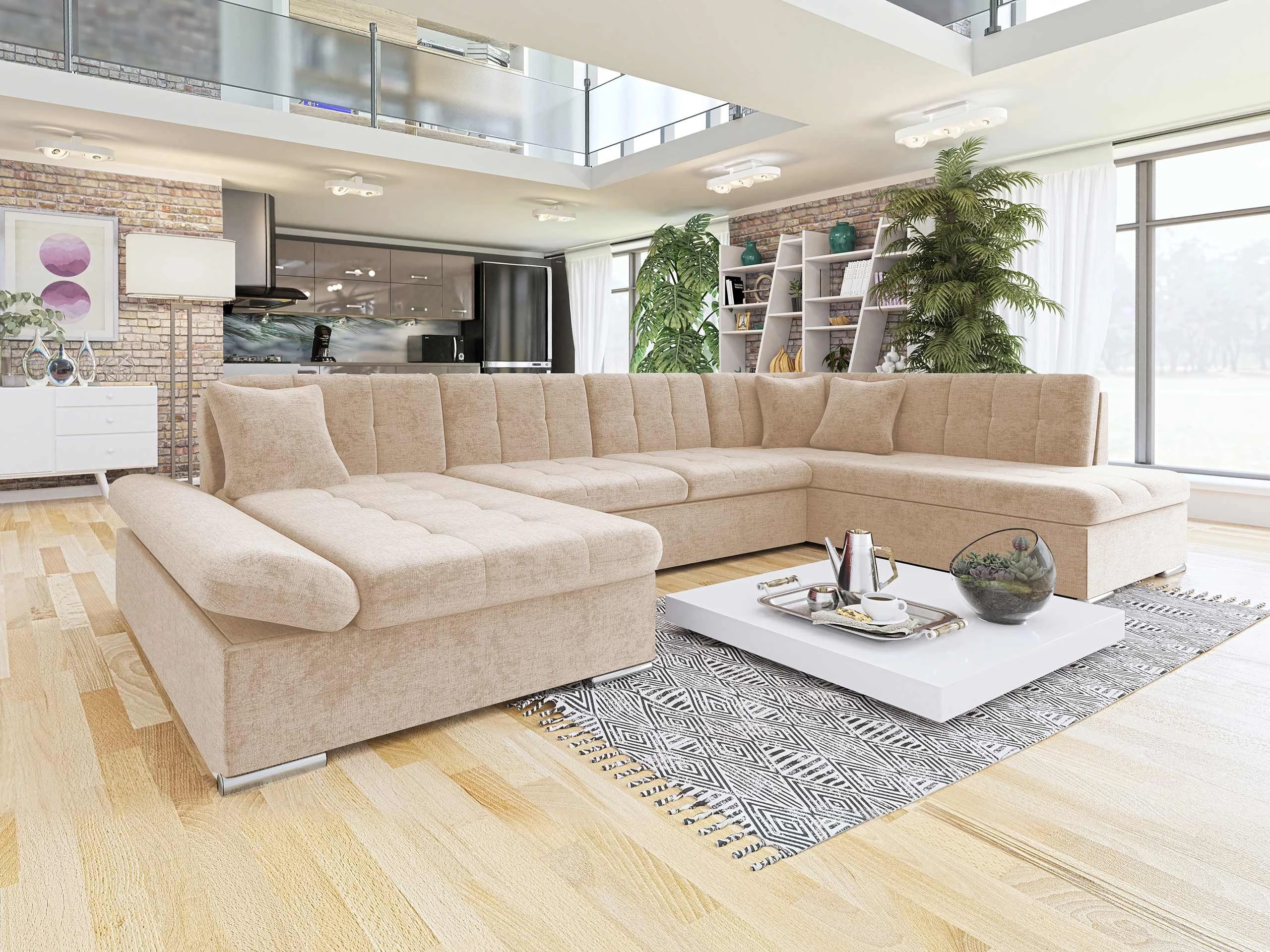 Corner sofa Comfivo Tilia I (Clara 215.03)