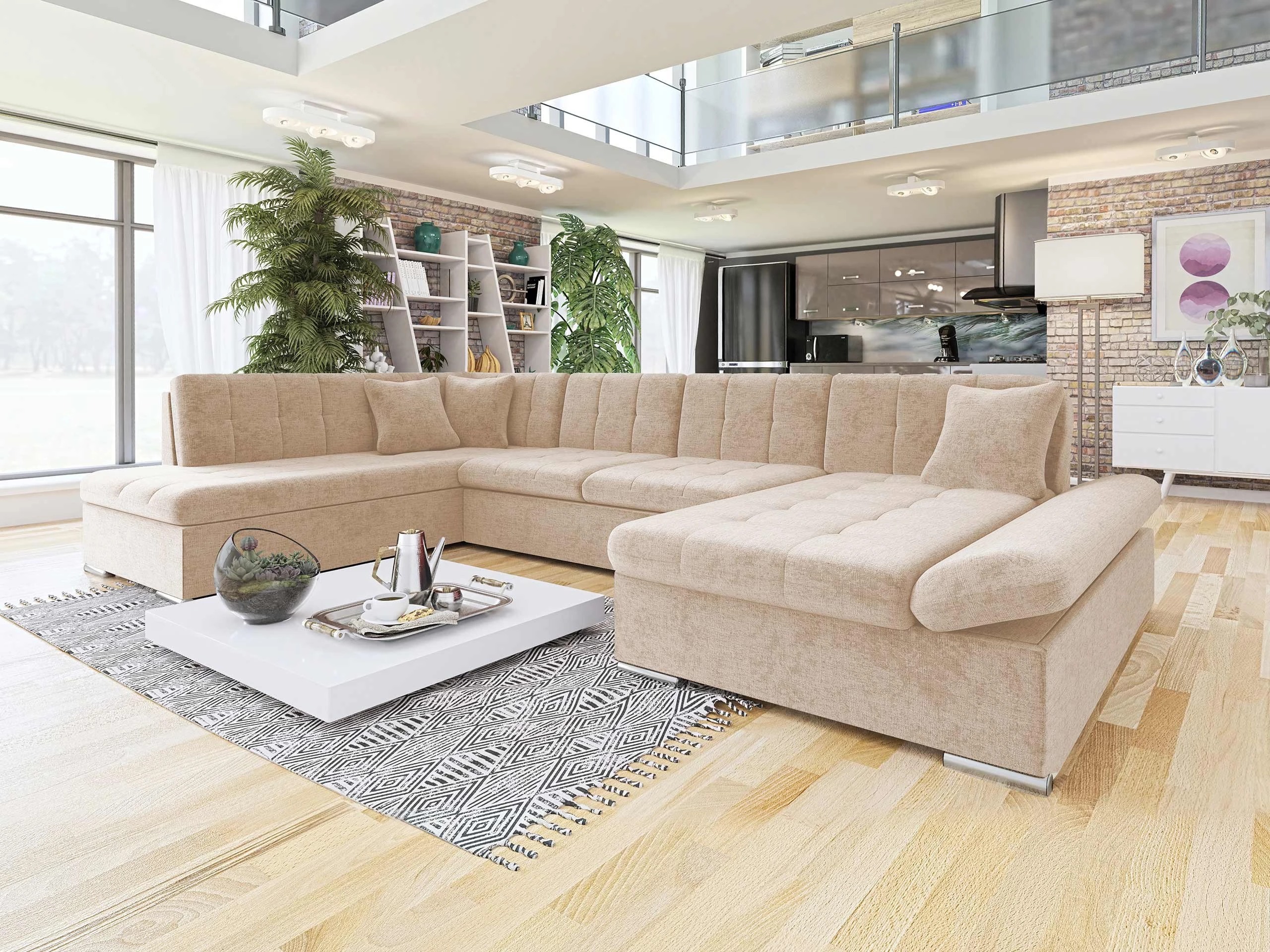 Corner sofa Comfivo Tilia I (Clara 215.03)