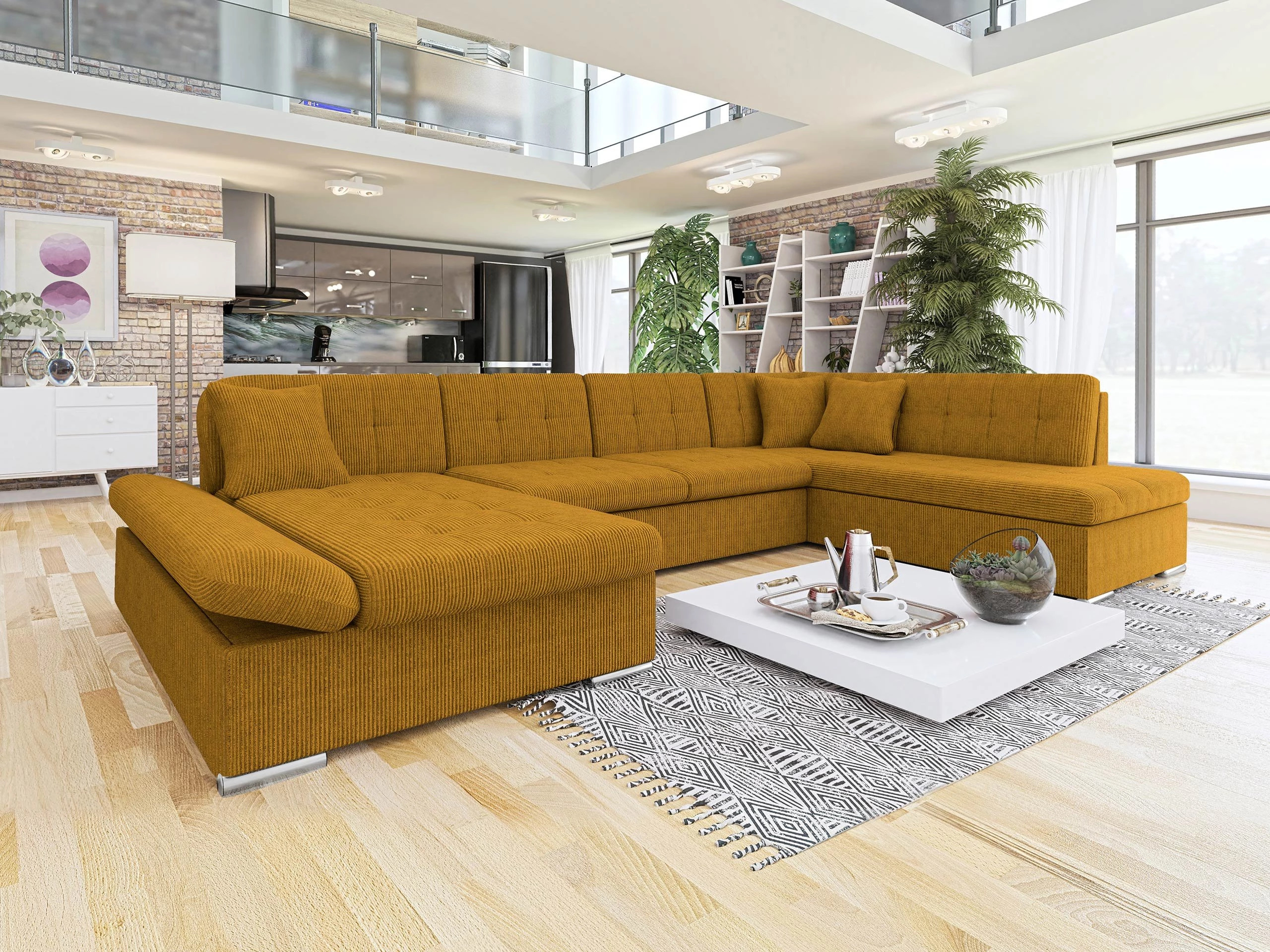 Corner sofa Comfivo Tilia I (Poso 01)