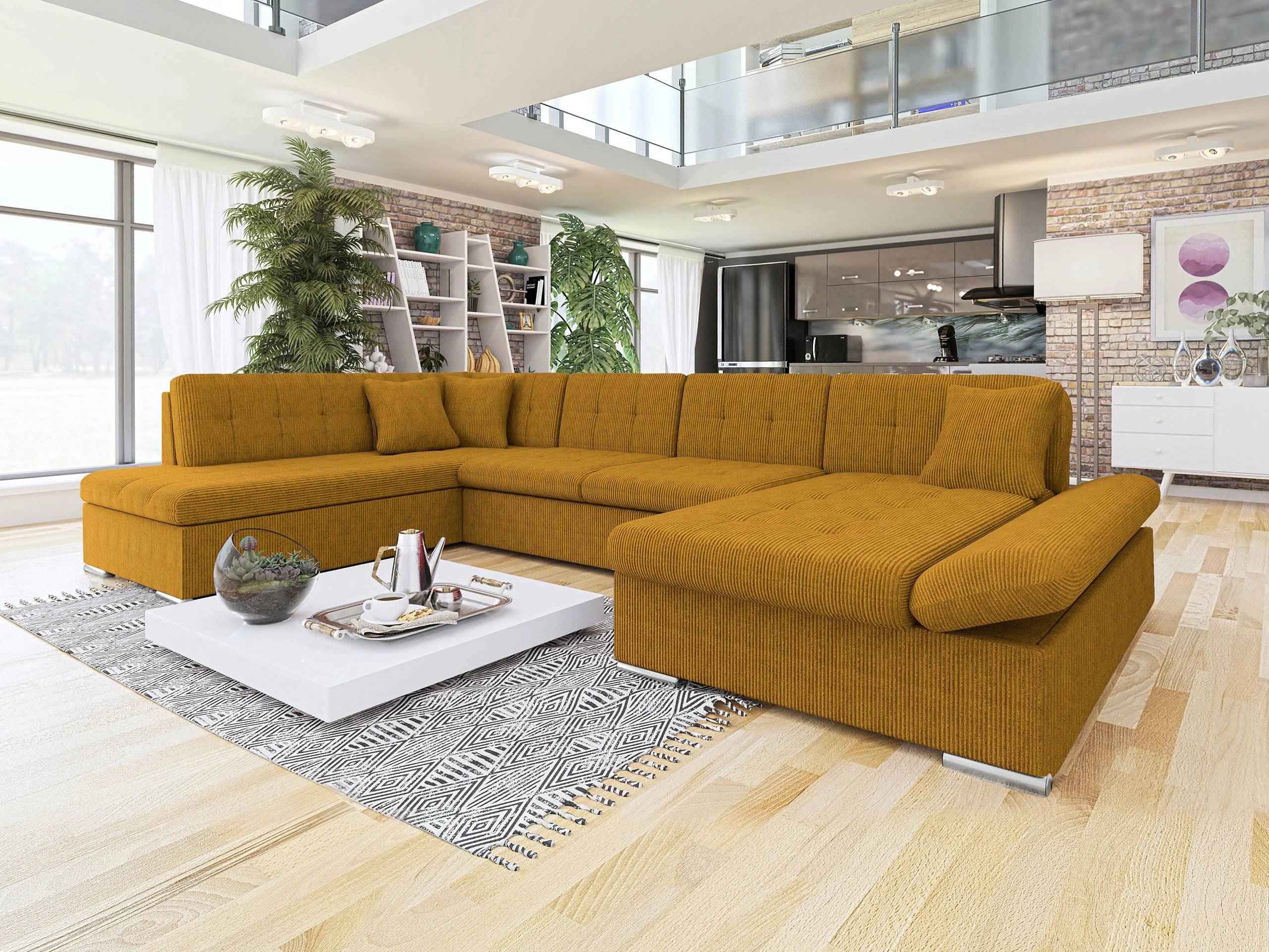 Corner sofa Comfivo Tilia I (Poso 01)