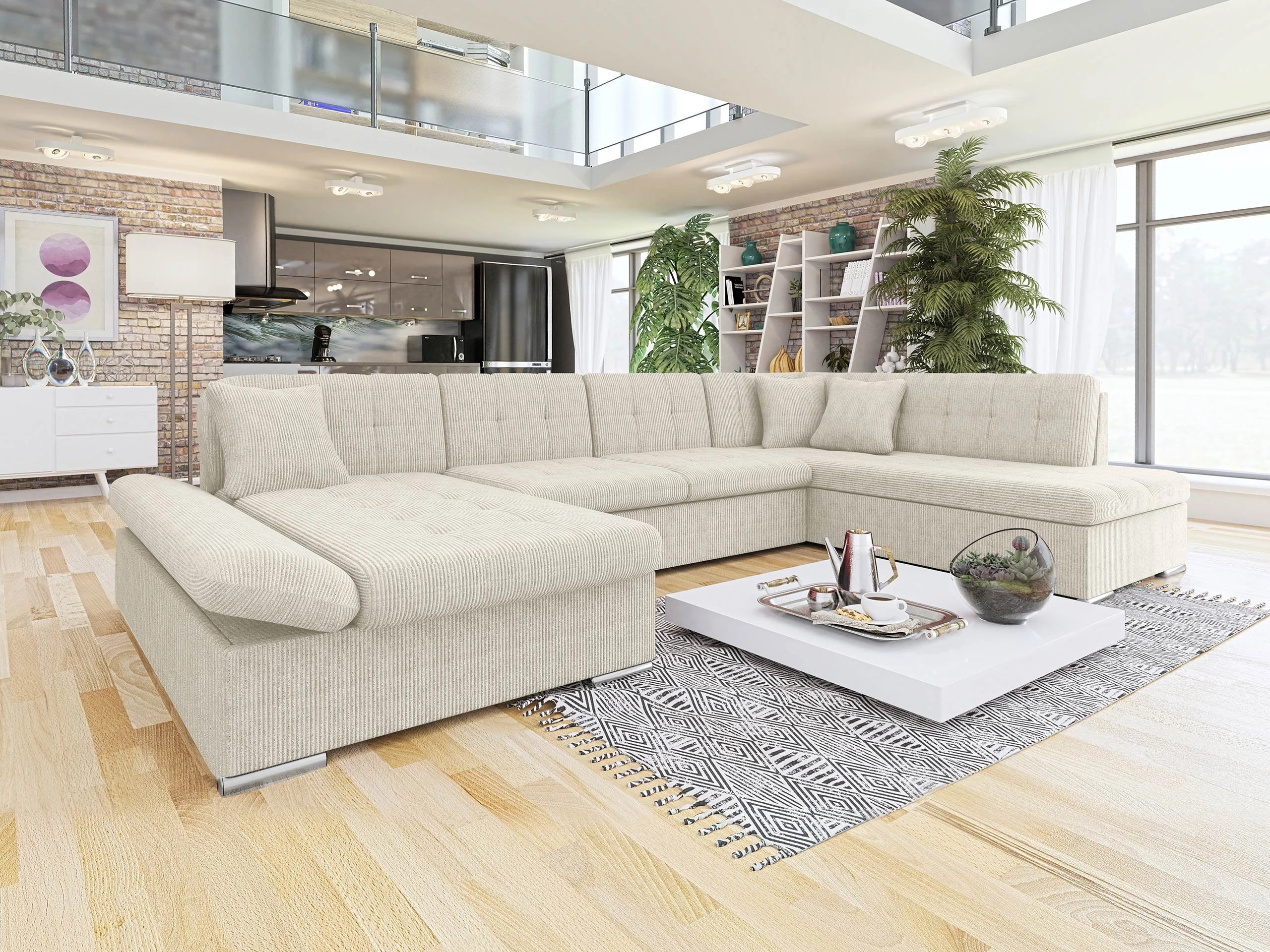 Corner sofa Comfivo Tilia I (Poso 100)