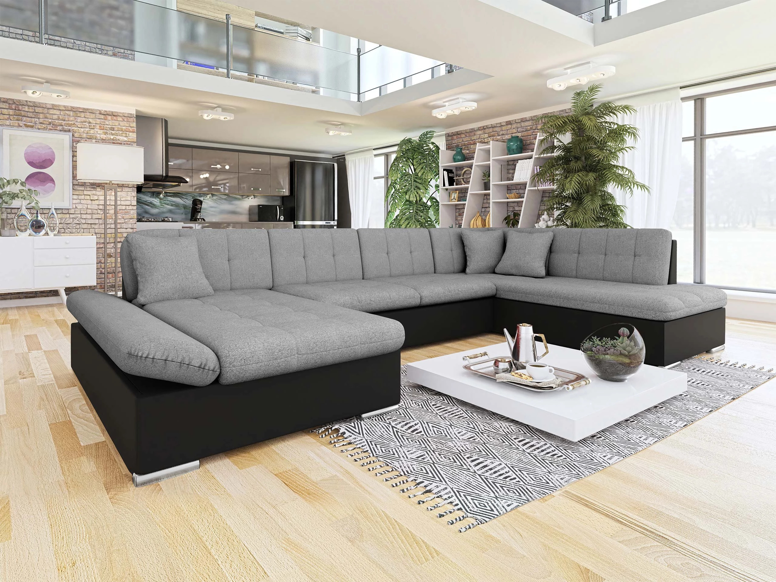 Corner sofa Comfivo Tilia I (Soft 011 + Soul 17)