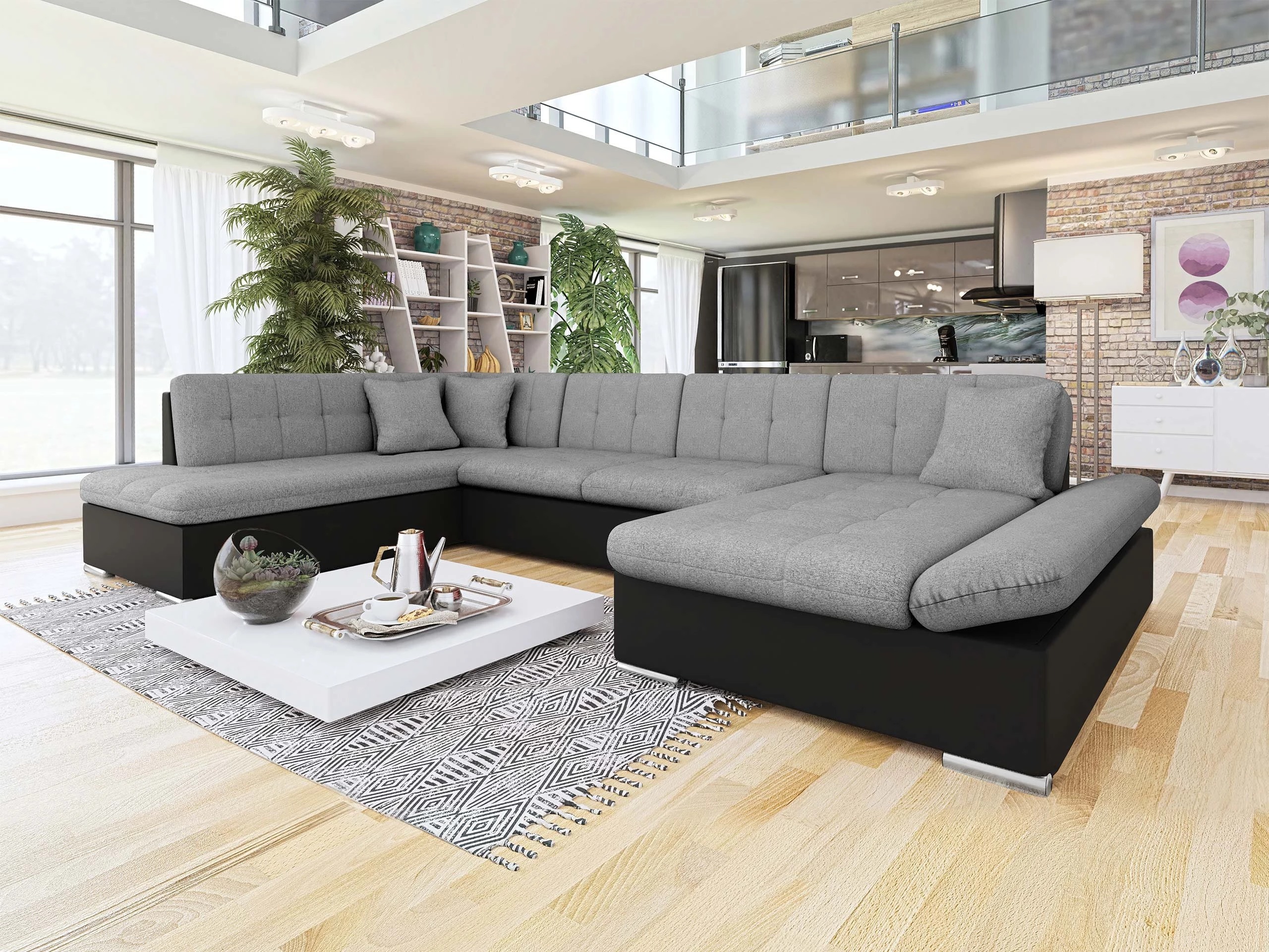 Corner sofa Comfivo Tilia I (Soft 011 + Soul 17)