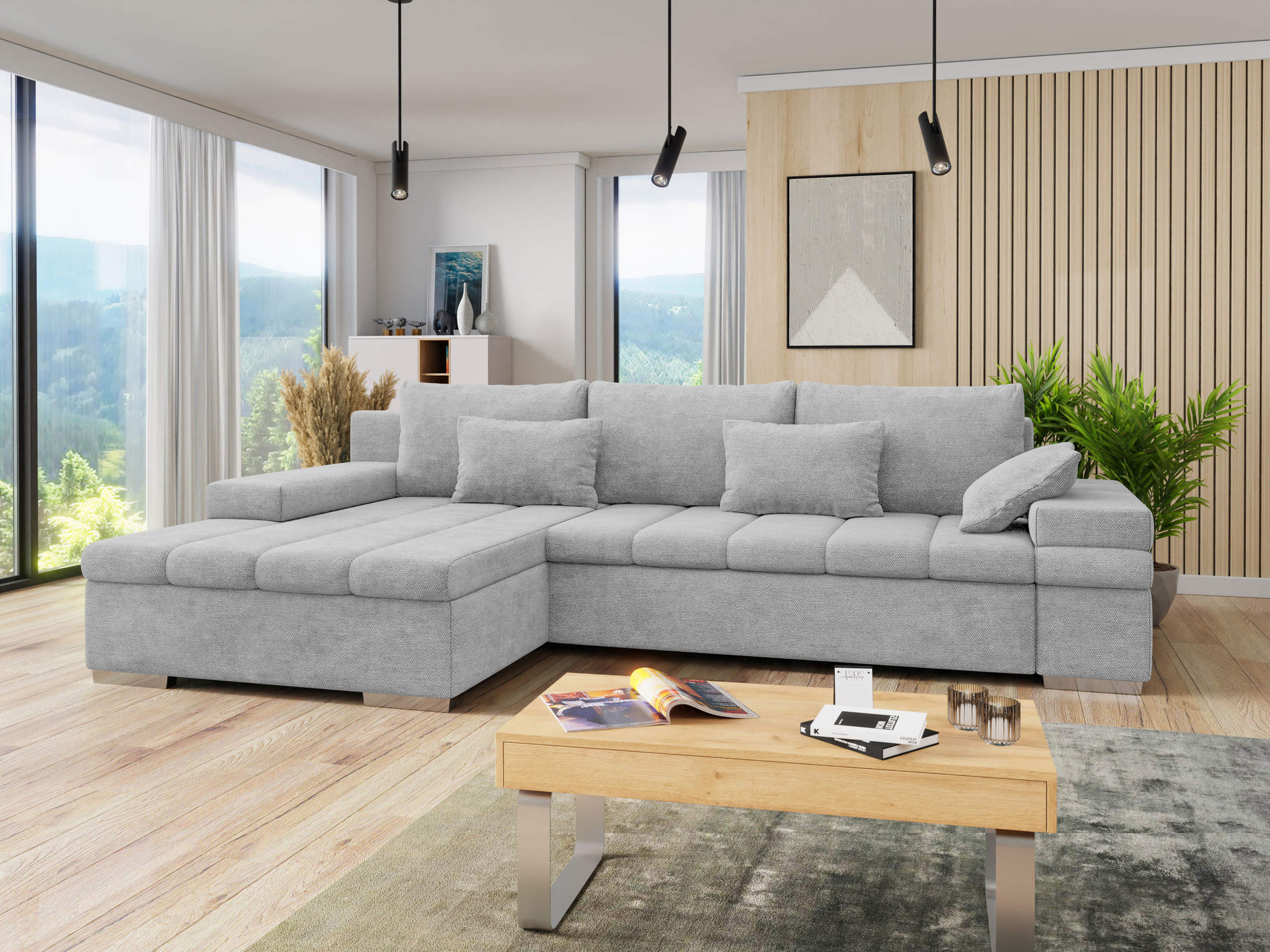 Corner sofa Comfivo Olivetum (Left)