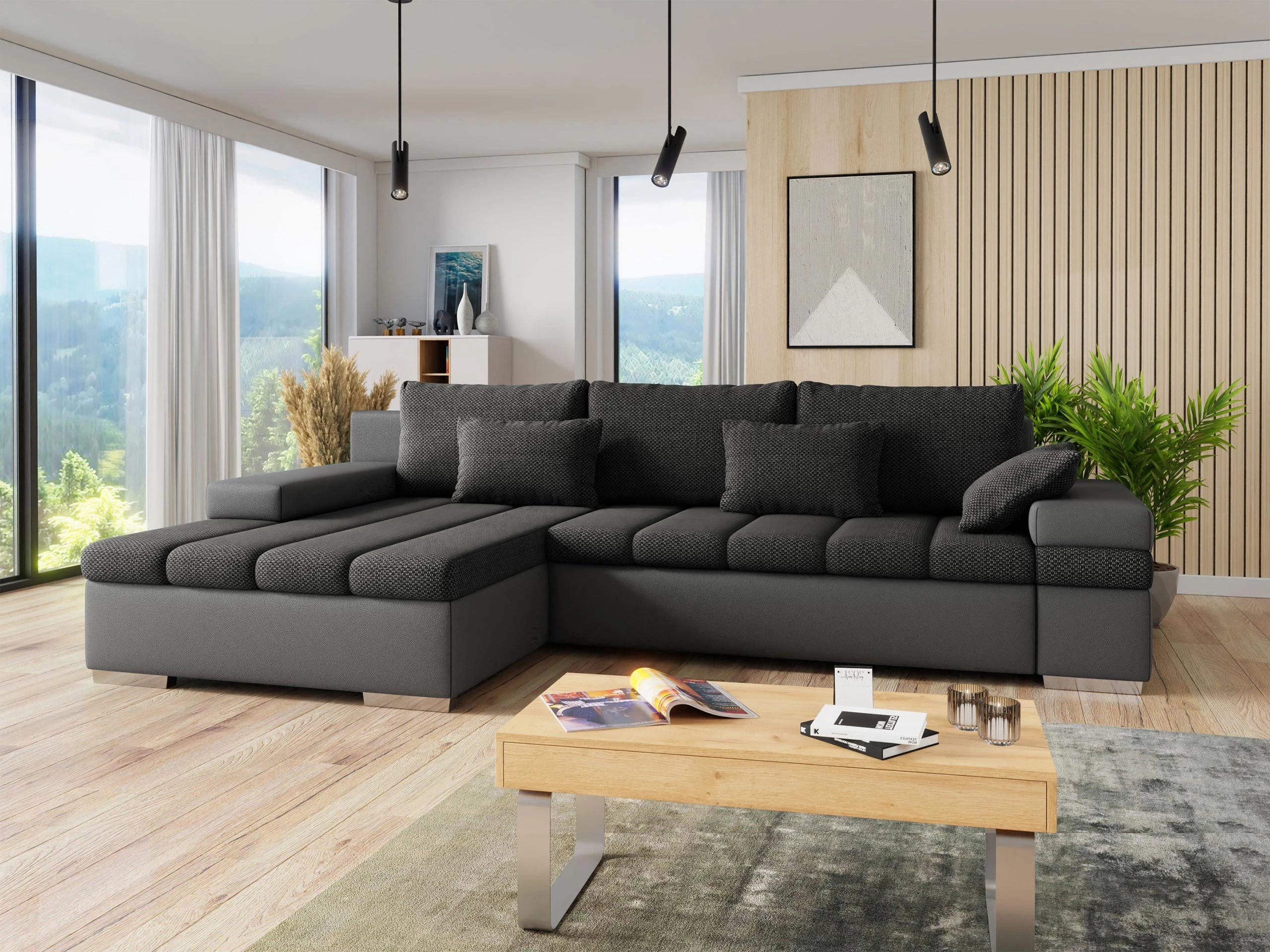 Corner sofa Comfivo Olivetum (Left)