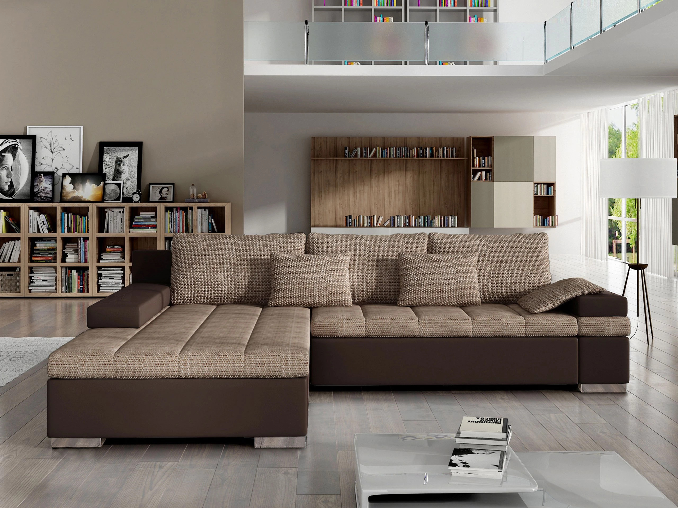 Corner sofa Comfivo Olivetum (Left)