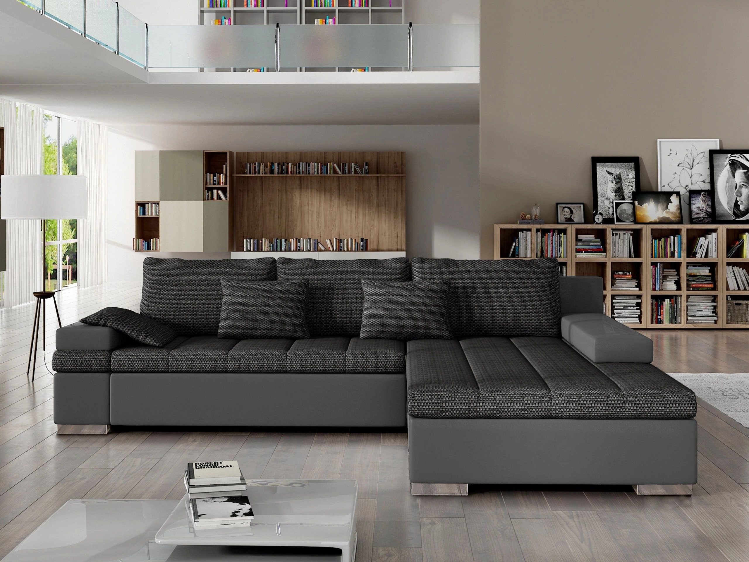 Corner sofa Comfivo Olivetum (Right)