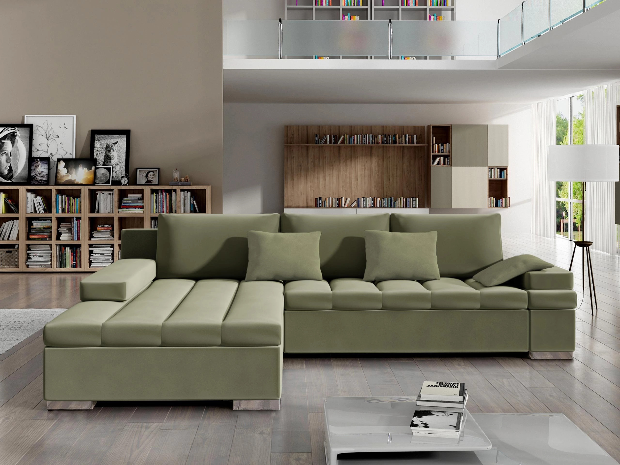 Corner sofa Comfivo Olivetum (Left)