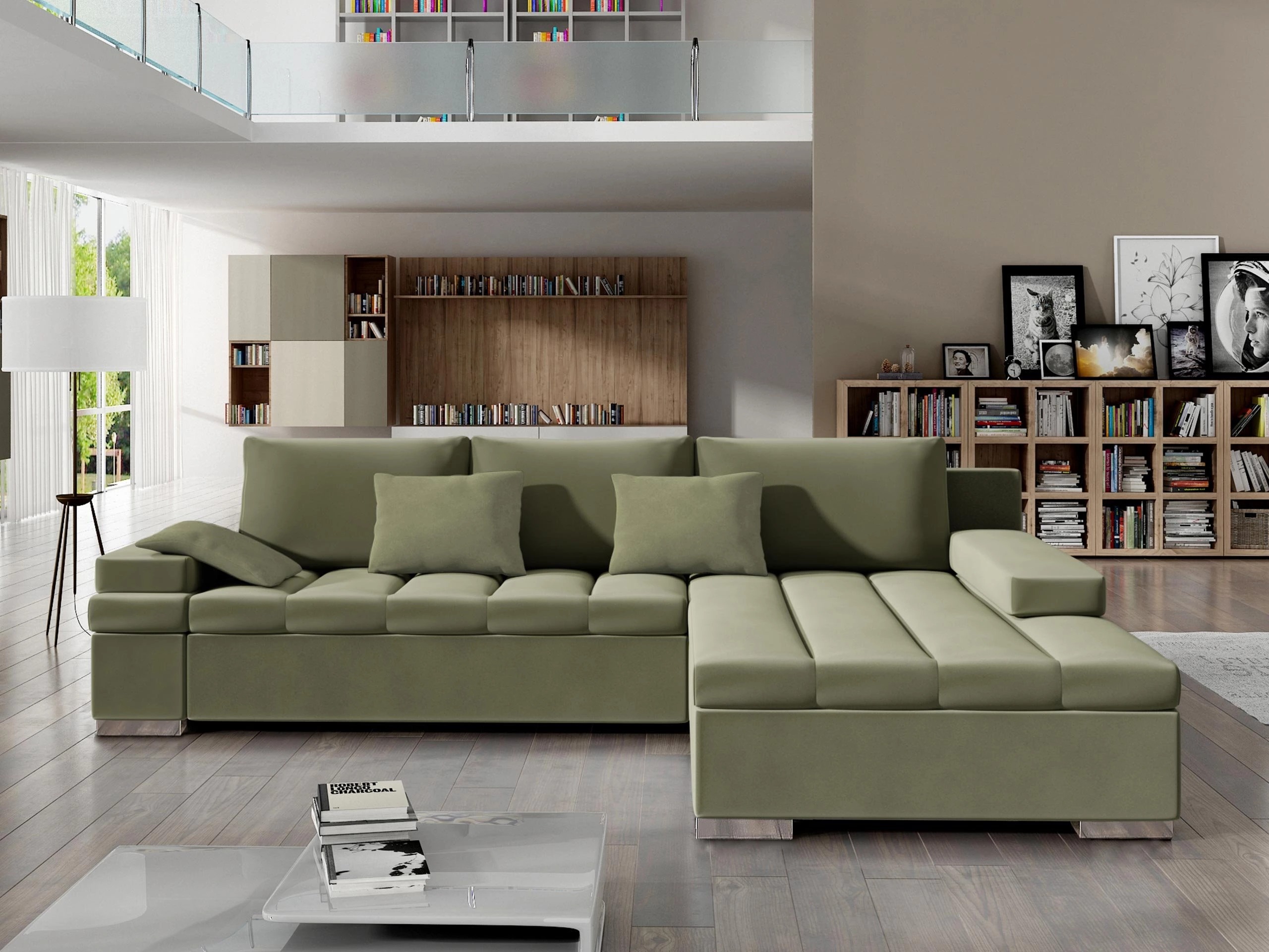 Corner sofa Comfivo Olivetum (Right)